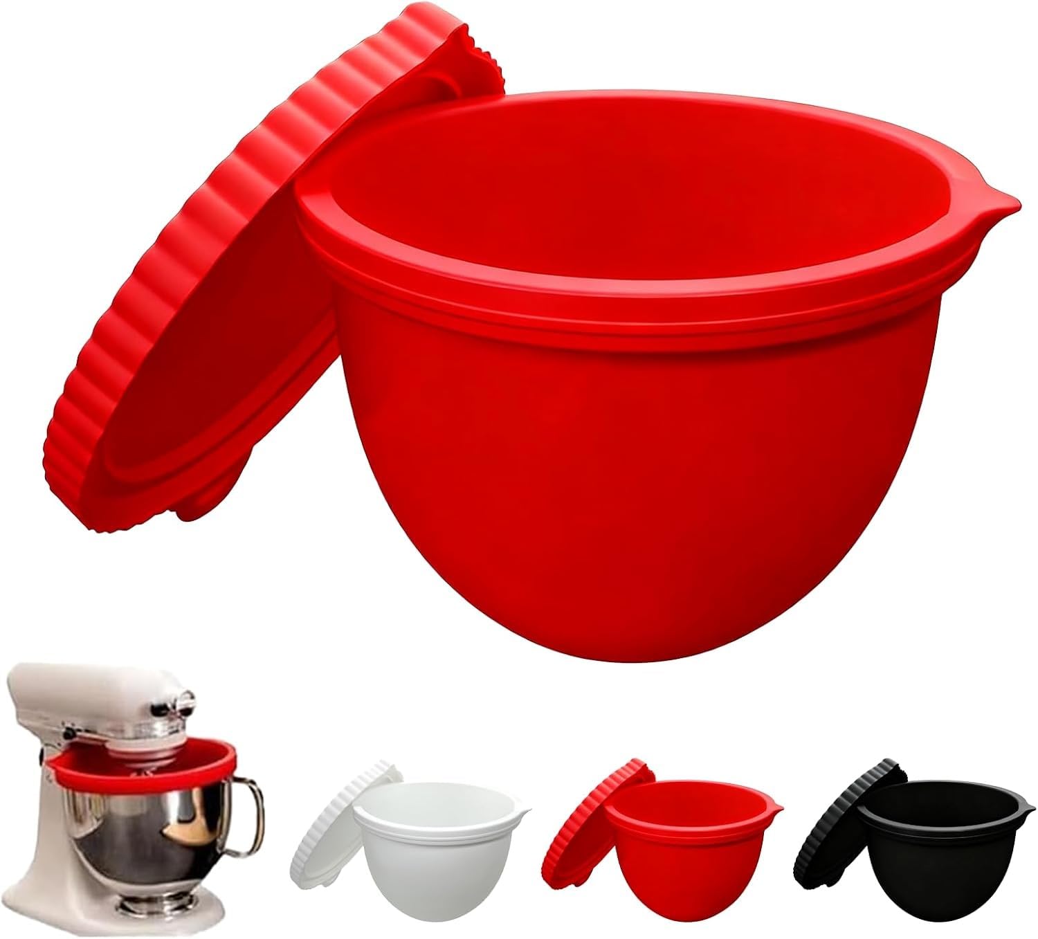 Mélanger sans coller avec le revêtement silicone ZYNCUE pour bol robot 5L