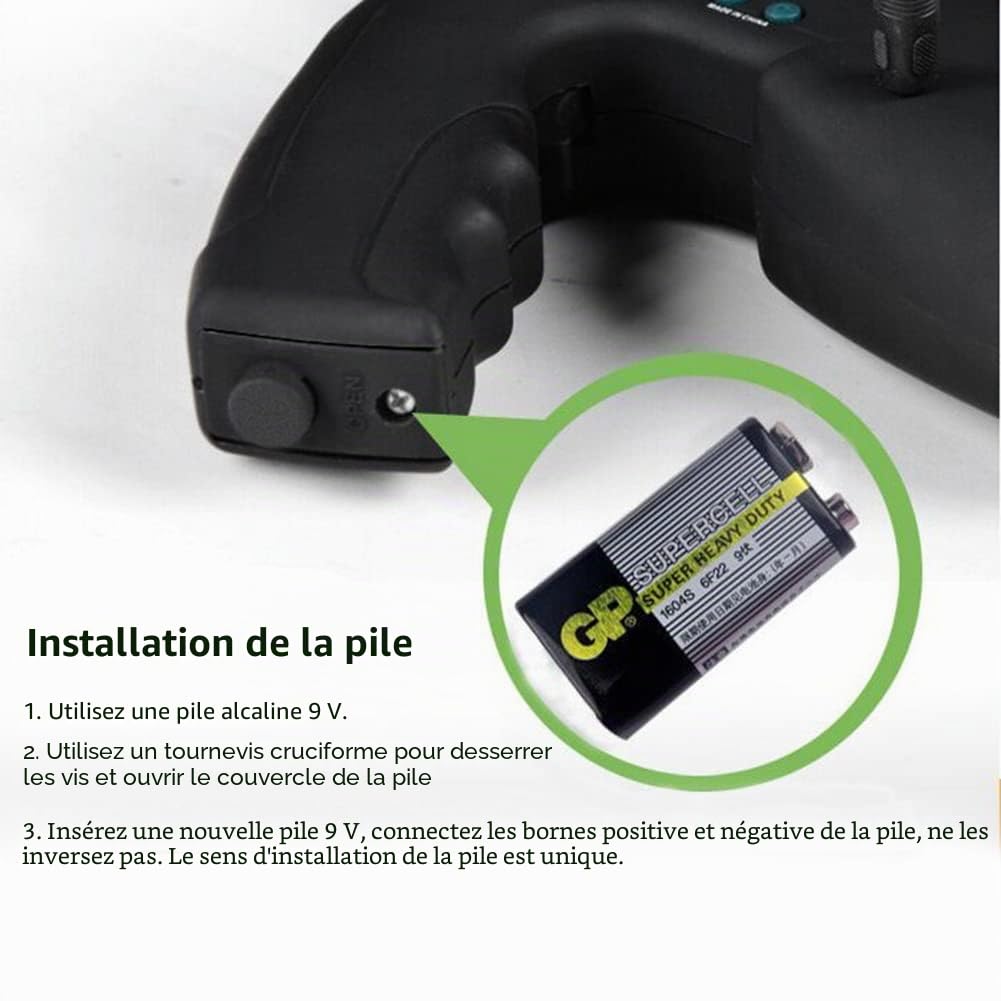 Microphone directionnel - Parabolique monoculaire 8X - Distance d'écoute des oiseaux - Bol directionnel - 100 m - Grossissement 8x - Pour l'extérieur
