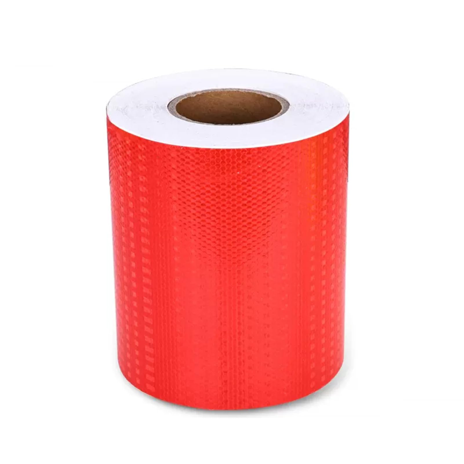 Taśma odblaskowa bezpieczeństwa Taśma ostrzegawcza odblaskowa 20 cm x 45 metrów samoprzylepna Naklejki odblaskowe do dekoracji roweru, motocykla, samochodu(Red)