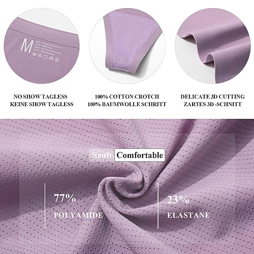 Levao-Tanga-sin-Costuras-para-Mujer-Tangas-Transpirables-Ropa-Interior-No-Show-String-Cintura-Baja-T-Back-Tanga-Bragas-Invisible-Hipster-610-Pack
