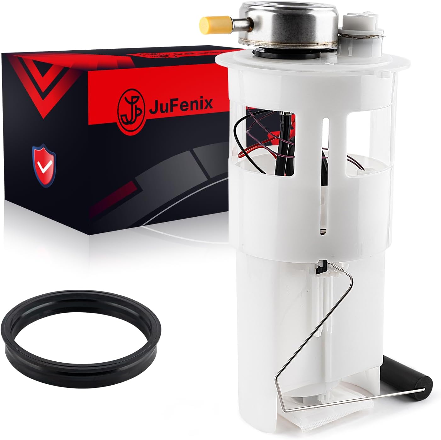 Electric Fuel Pump Module Assembly with Sending Unit Compatible with Dodge Ram 1500 98-01, Ram 2500 98-02, Ram 3500 1998-2002, 5.2L 5.9L, 26 or 34 Gallon Tank, Replace# 4897666AA, 5014318AE (E7117M)