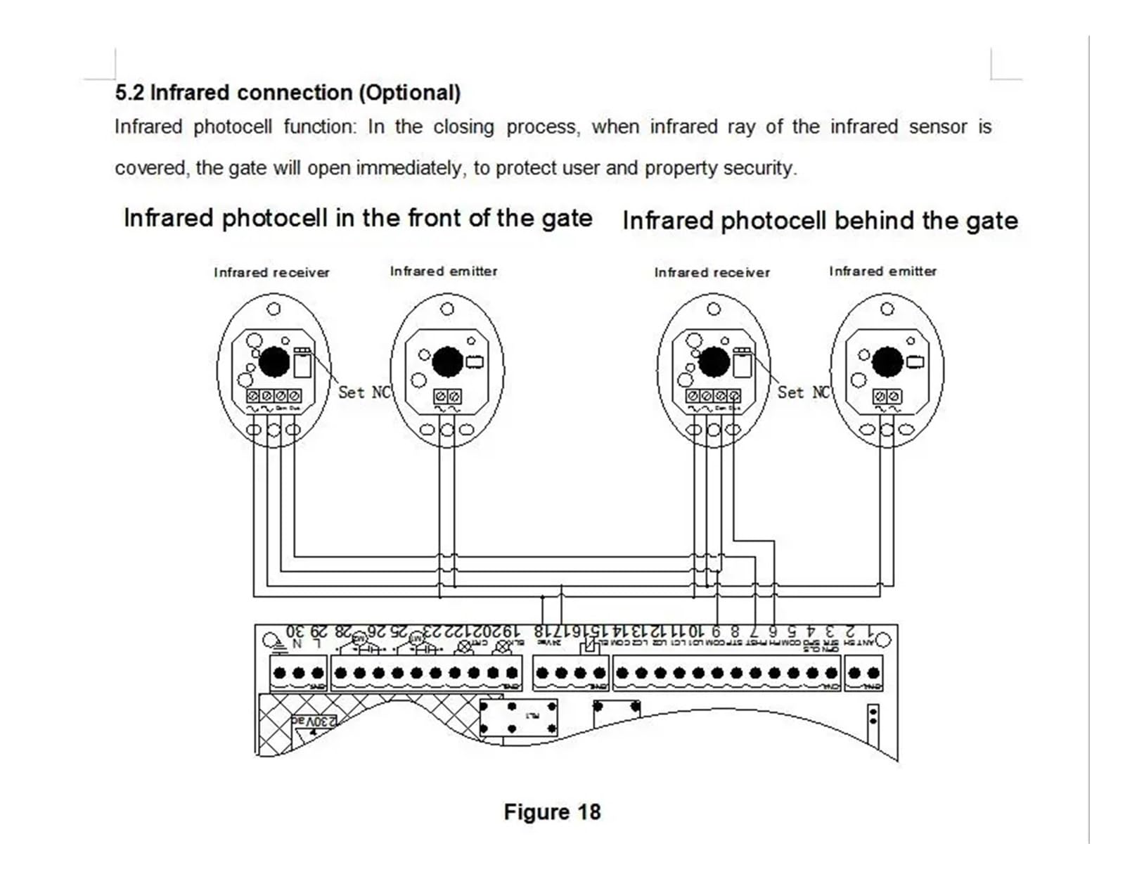 Scheda elettronica del circuito di controllo del circuito stampato dell'unità di controllo del motore CA dell'apricancello automatico a battente 220VAC -Affidabile e resistente(Board 4 remotes)