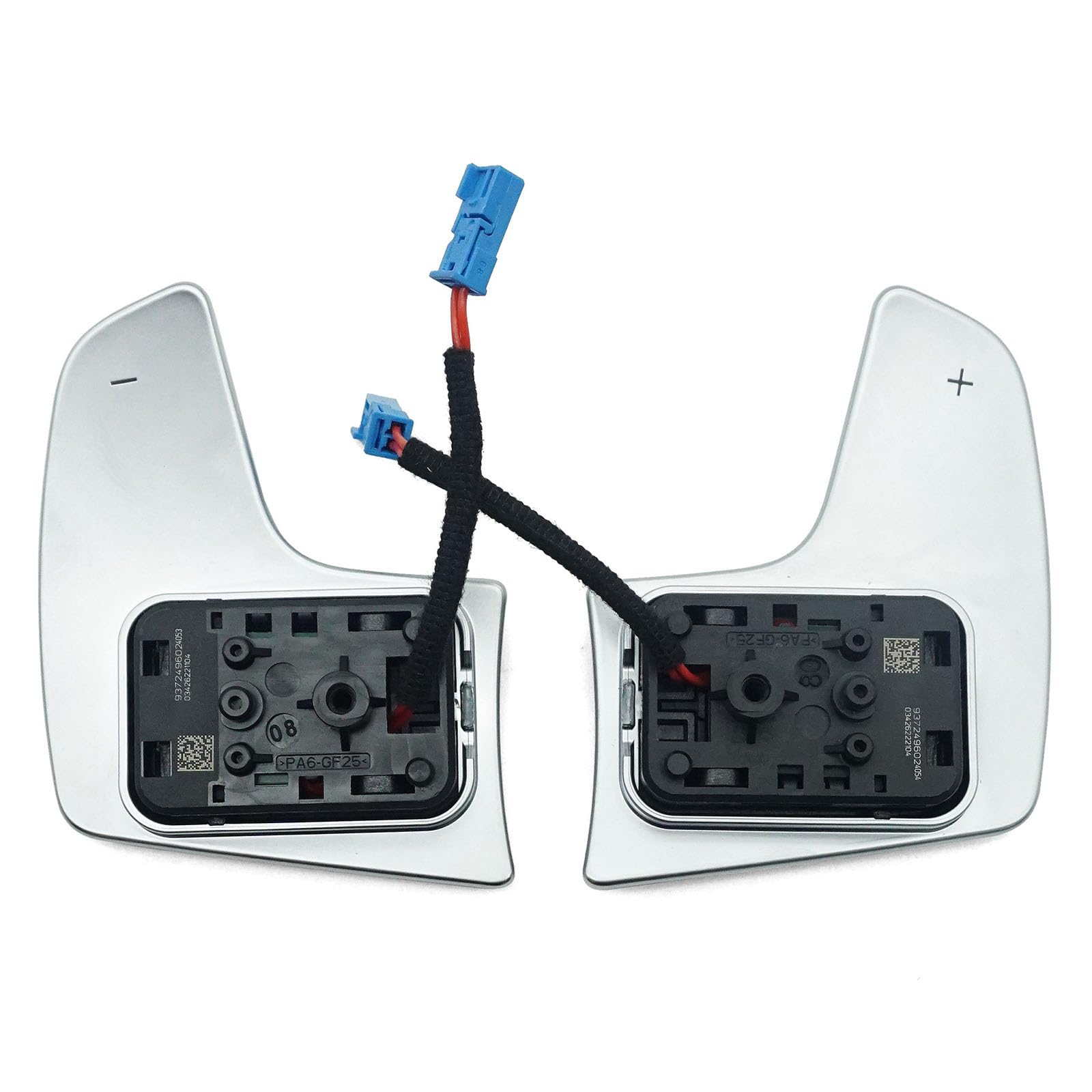 Hsioluted Multicolor Photoelectric Sensing Steering-Wheel Paddle Shifters High Precisions Accurate Shifts Replace 61319372496 61319384114 Oem Upgrade Paddle Shifters
