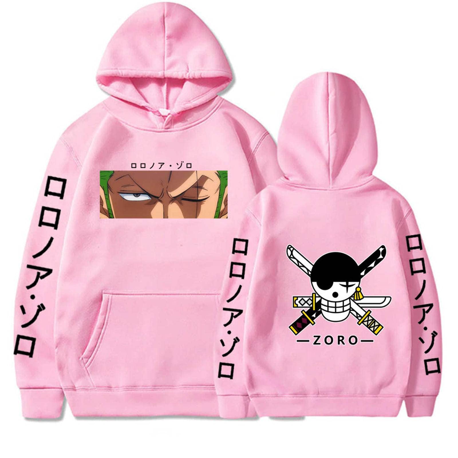 NC Funny Anime One Piece Hoodies Men Women Long Sleeve Sweatshirt Tops Clothes