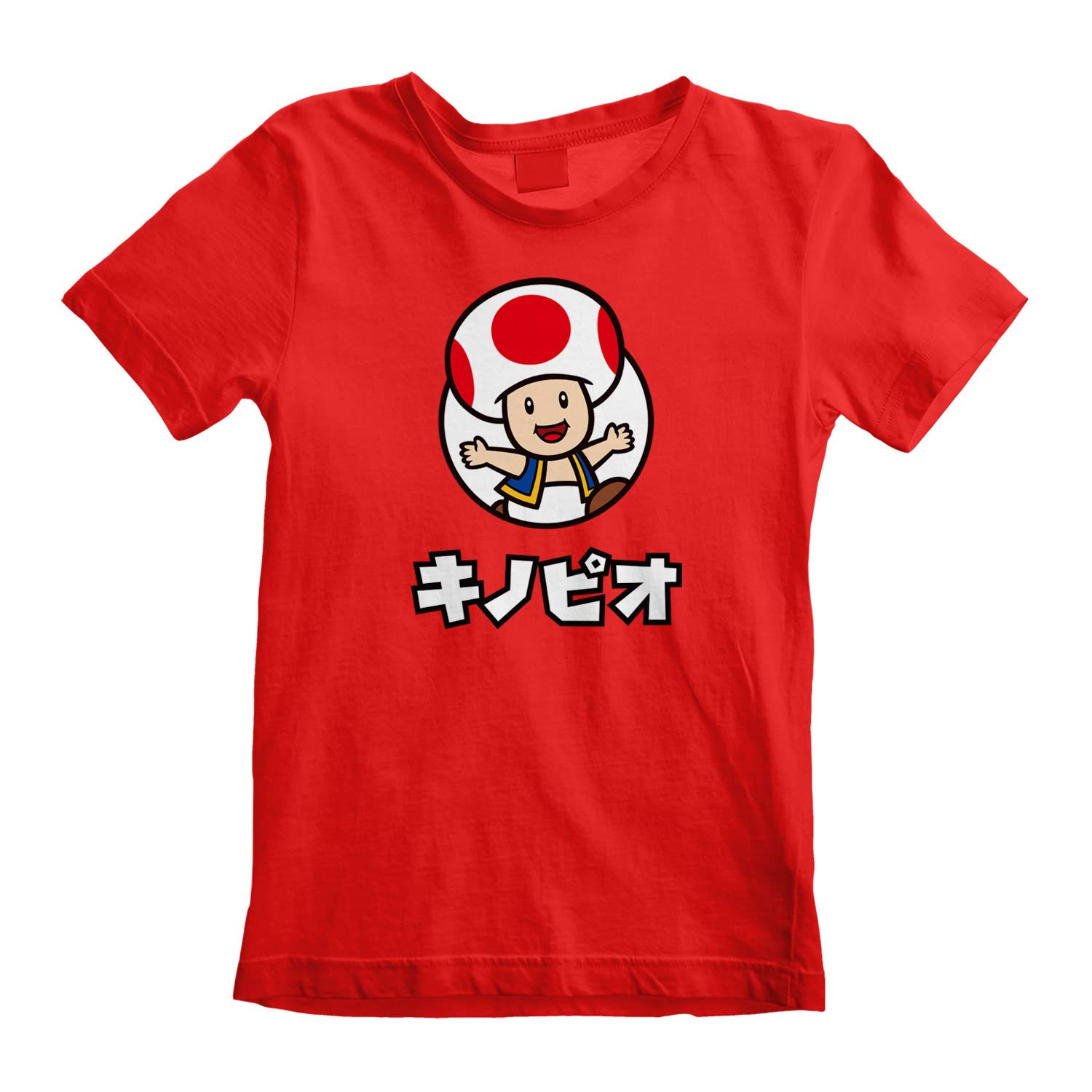 Heroes Inc. Multi-Coloured Nintendo Super Mario Toad Kids Red T-Shirt - 12- 13 Years