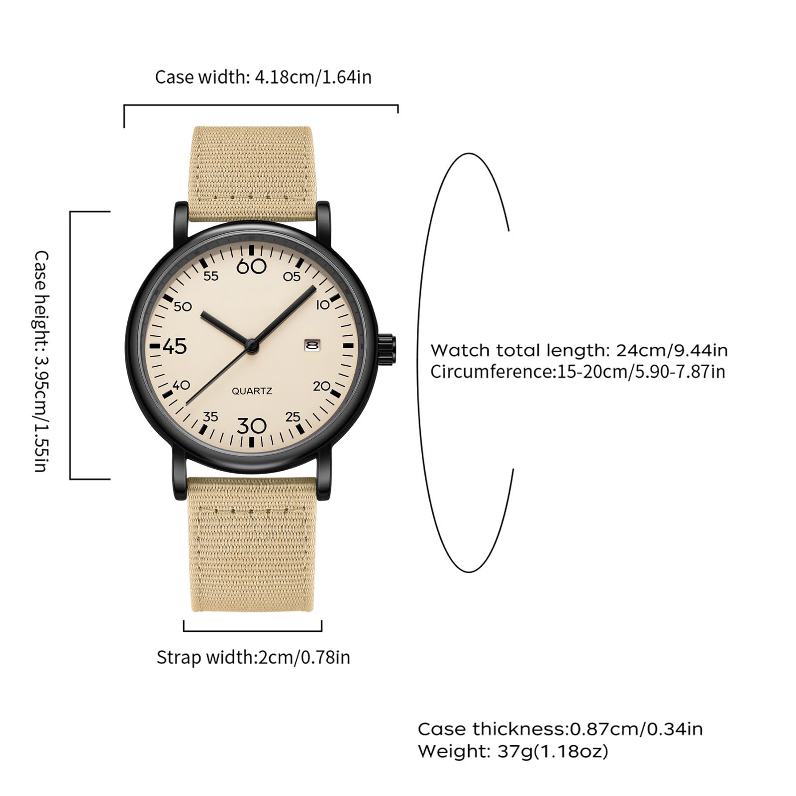 findtime Relojes de pulsera analógicos Reloj deportivo para niños y niñas, unisex, estudiantes, clásico, analógico, con números árabes, esfera analógica, reloj de cuarzo, fácil de leer, reloj diario