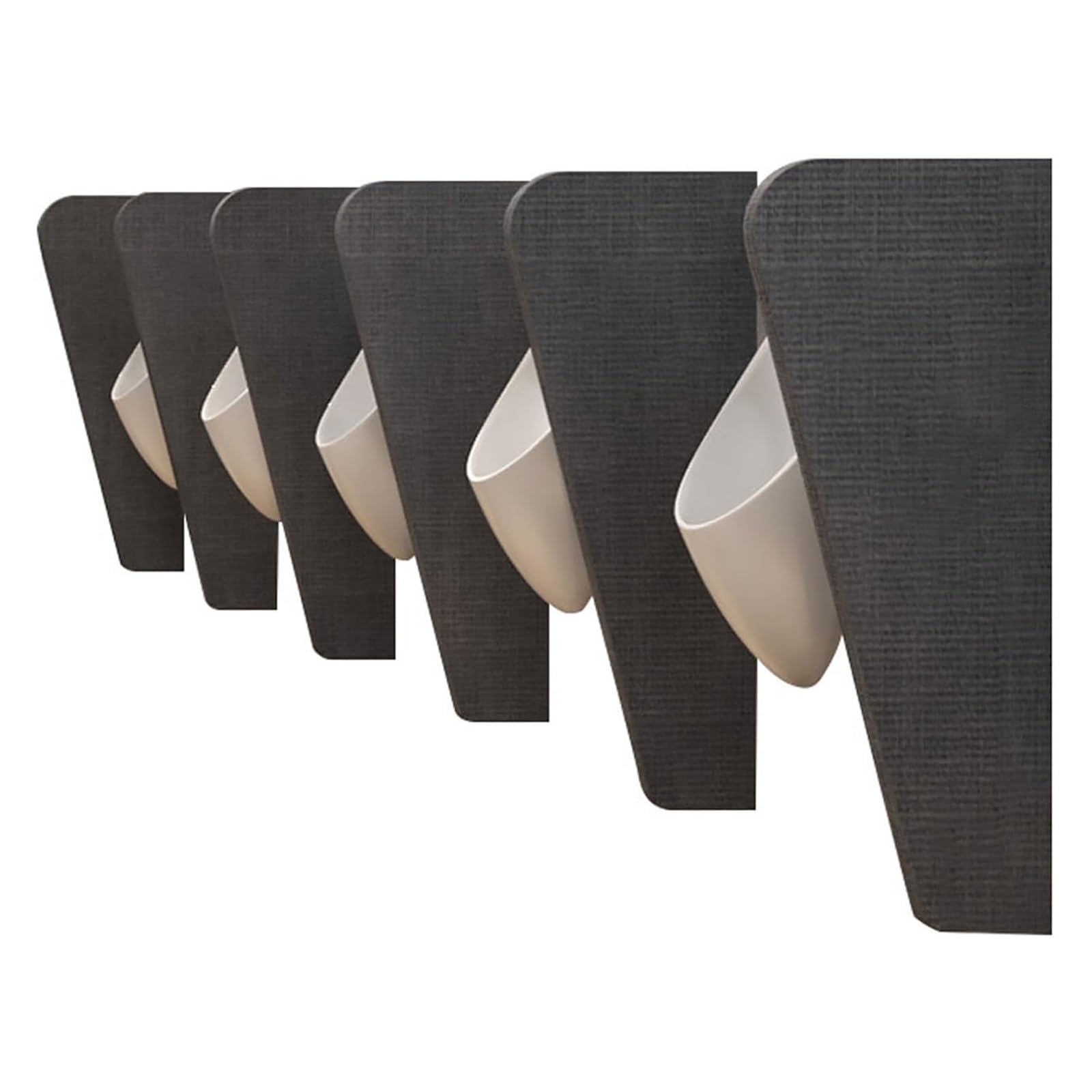 GJZQDKX Urinal Divider Privacy Screen,Wall-Mounted Urinal Privacy Screen, Men's Toilet Partition Divider for Public Restrooms, Urinal Screen for Hotels, 90x40cm (1pcs) - Enhance Privacy & Hygiene