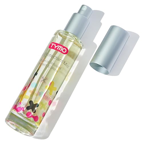 TYMO Spray protector de calor para el cabello protección temática de hasta 450 F aceite vegetal natural reduce la rotura del cabello y los daños