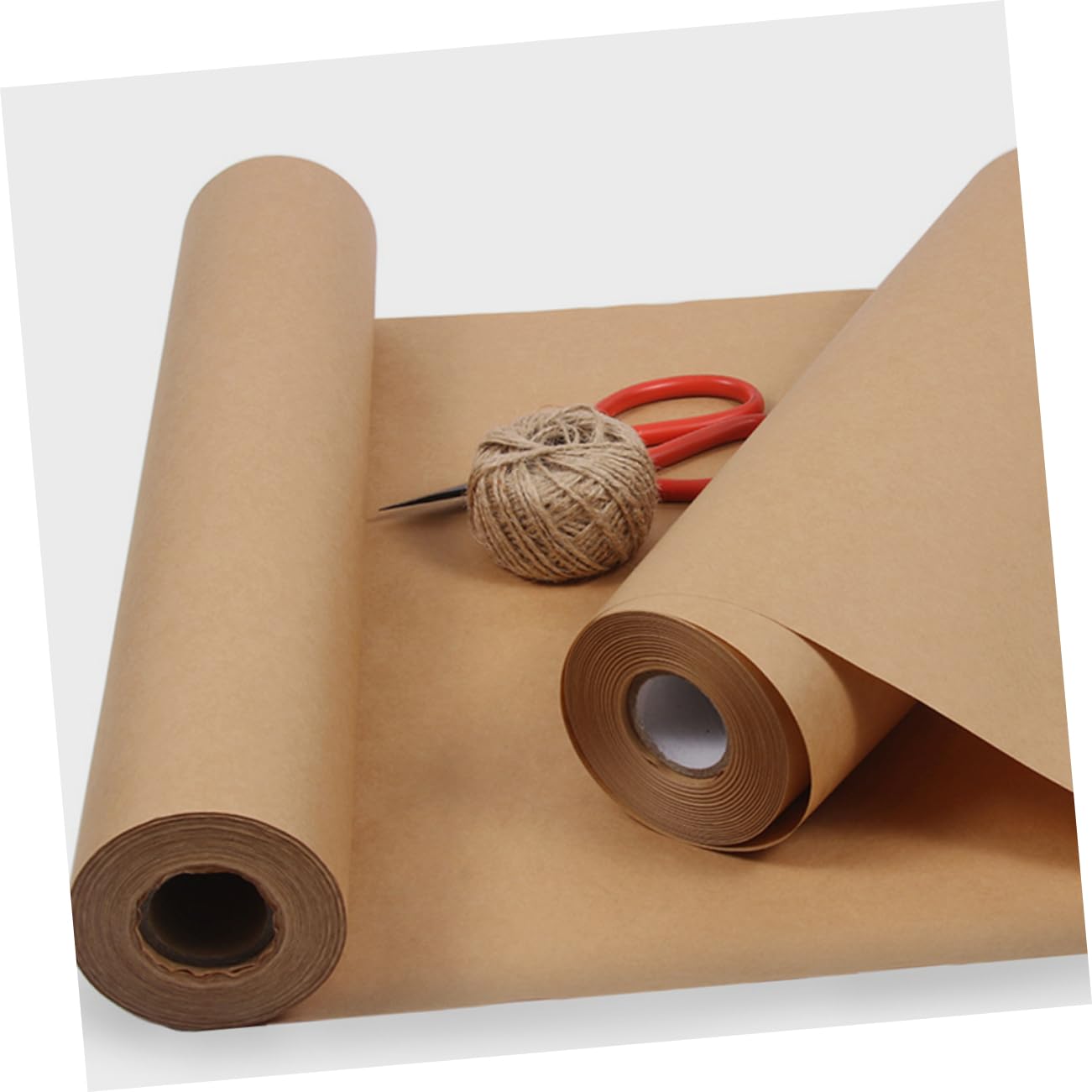 SEWACC 1 Rouleau Papier Papier à Colis Marron D'expédition Babillard D'emballage Postal Kraft D'emballage De Fleurs Pure Pulpe De Bois