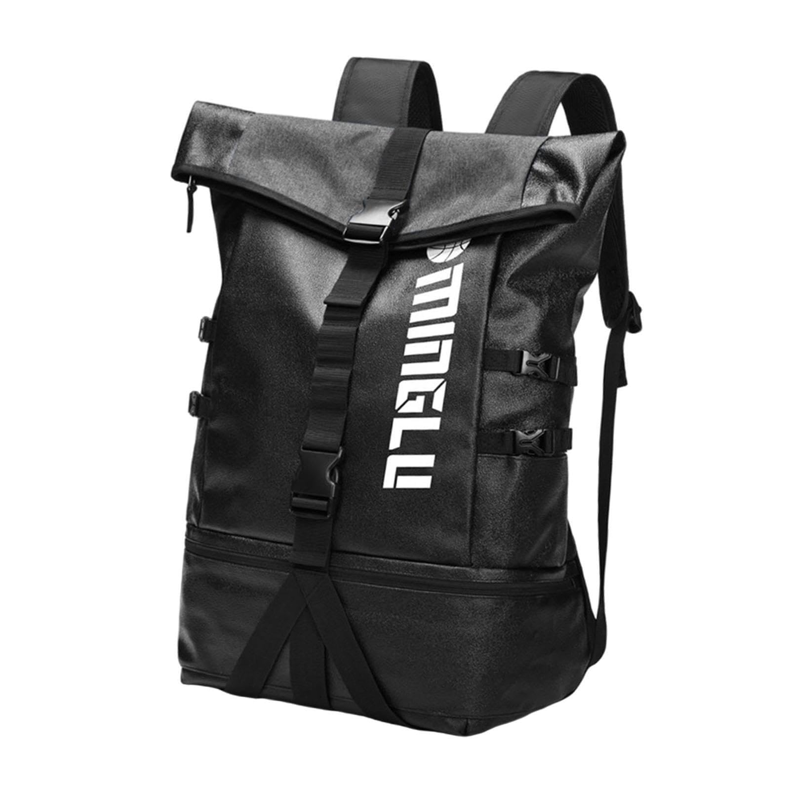 Wasserabweisender Volleyball Rucksack mit komfortablen Tragegurten und viel Platz für Sportausrüstung und Zubehör. Basketball Rucksack mit Ballfach für Herren.