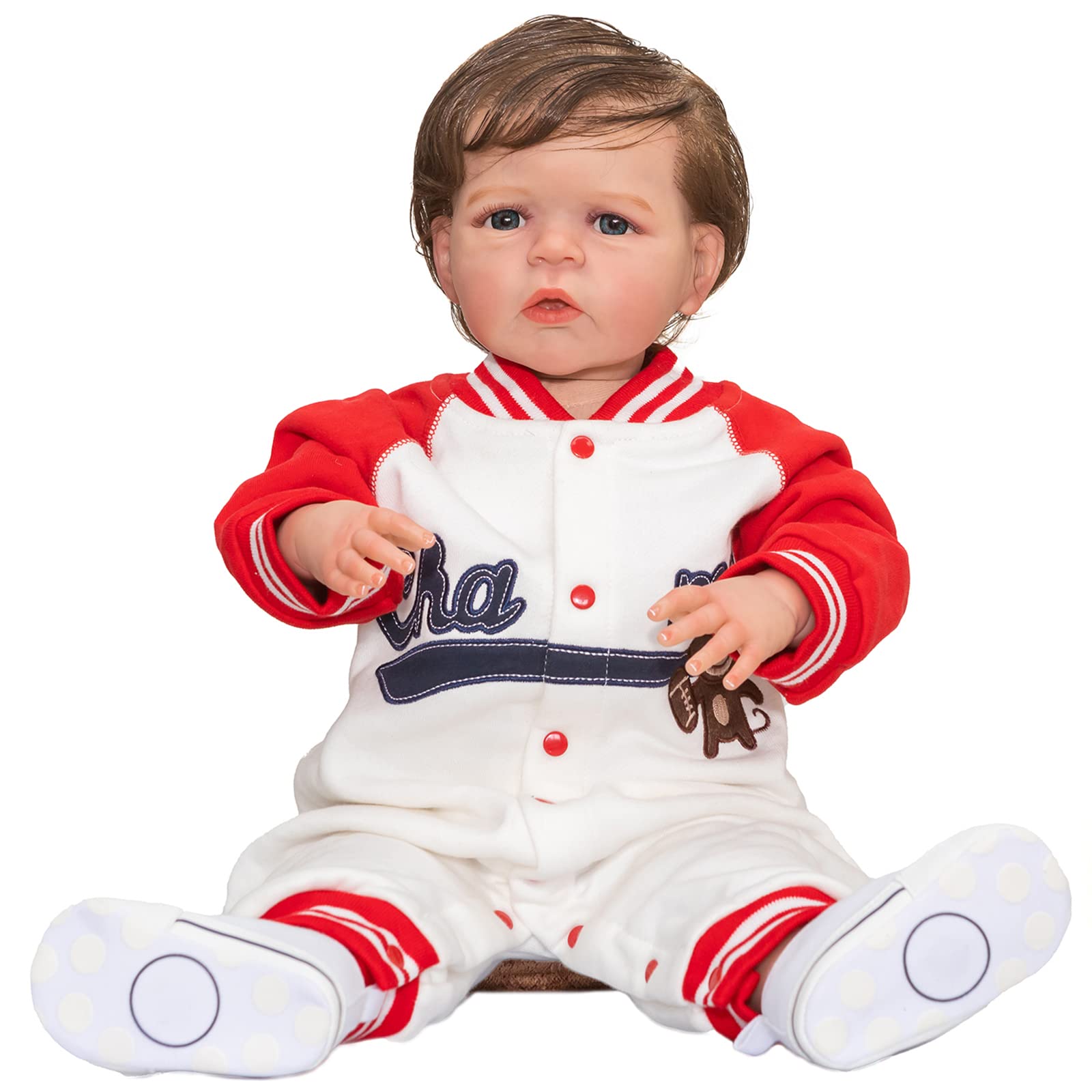 Amazon.co.jp: 26インチ巨大男の子リボーンドール 65cm 3Dスキンリアル