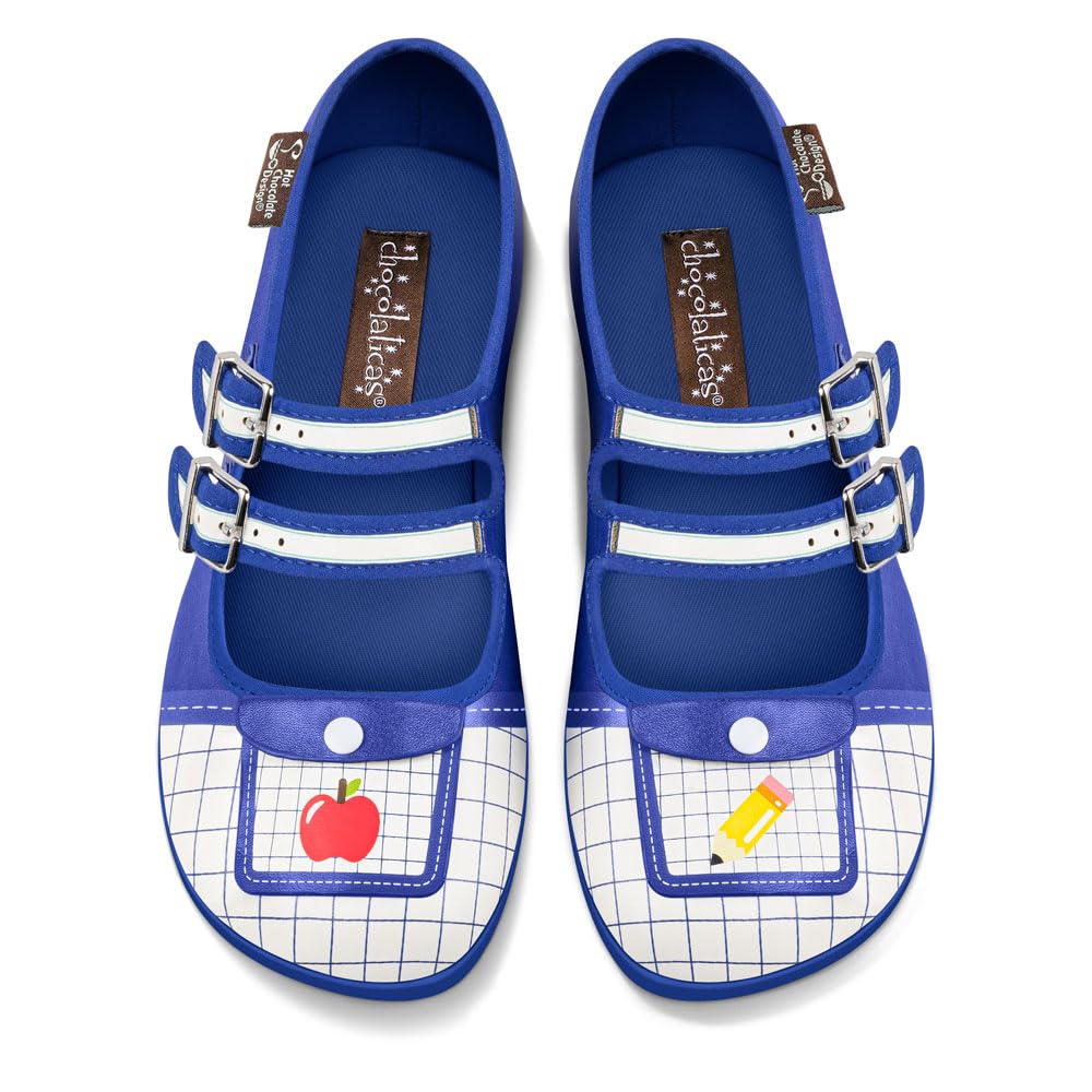 Hot Chocolate Design Chocolaticas Funky Canvas Women's Mary Jane Flat Shoes — view 40