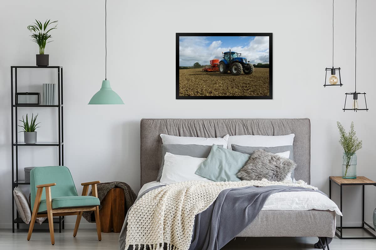 Tracteur Agricole Famille Agriculteur Impressions Sur Toile