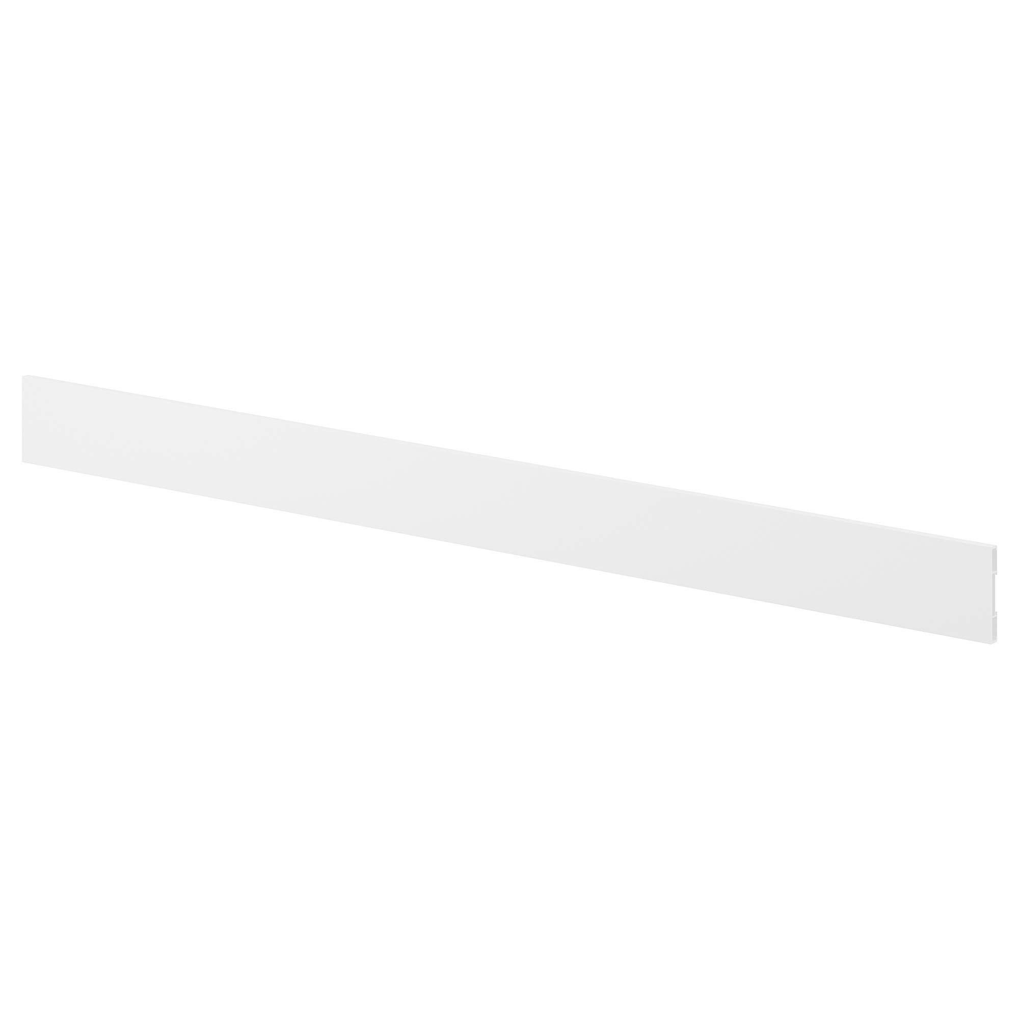 FÖRBÄTTRA socle blanc mat 220x8 cm plinthe habillage meuble