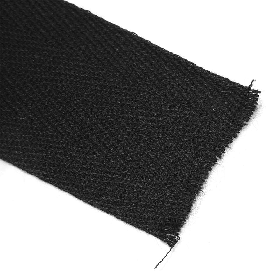 Garosa Tree Guard Tree Protector Wraps, Cotton Bonsai Shaping Tape, White and Black, 2cm and 4cm Width, for Grafting and Bending