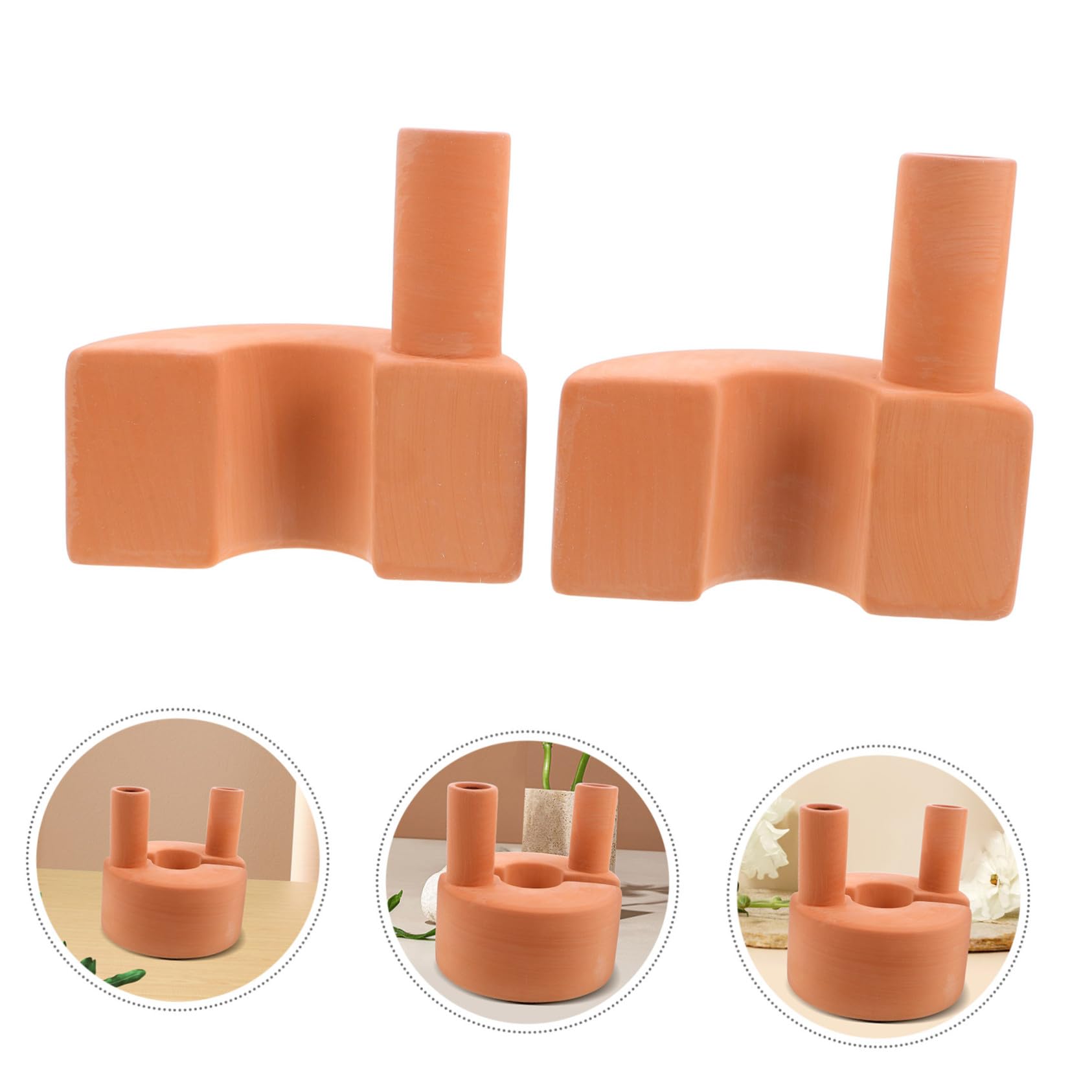 BESPORTBLE Regadera De Terracota Roja Dispositivo De Riego Automático para Plantas De Interior y Exterior Gotero para Macetas Sistema De Riego para Plantas De Jardín Regadera De Barro Hogar o