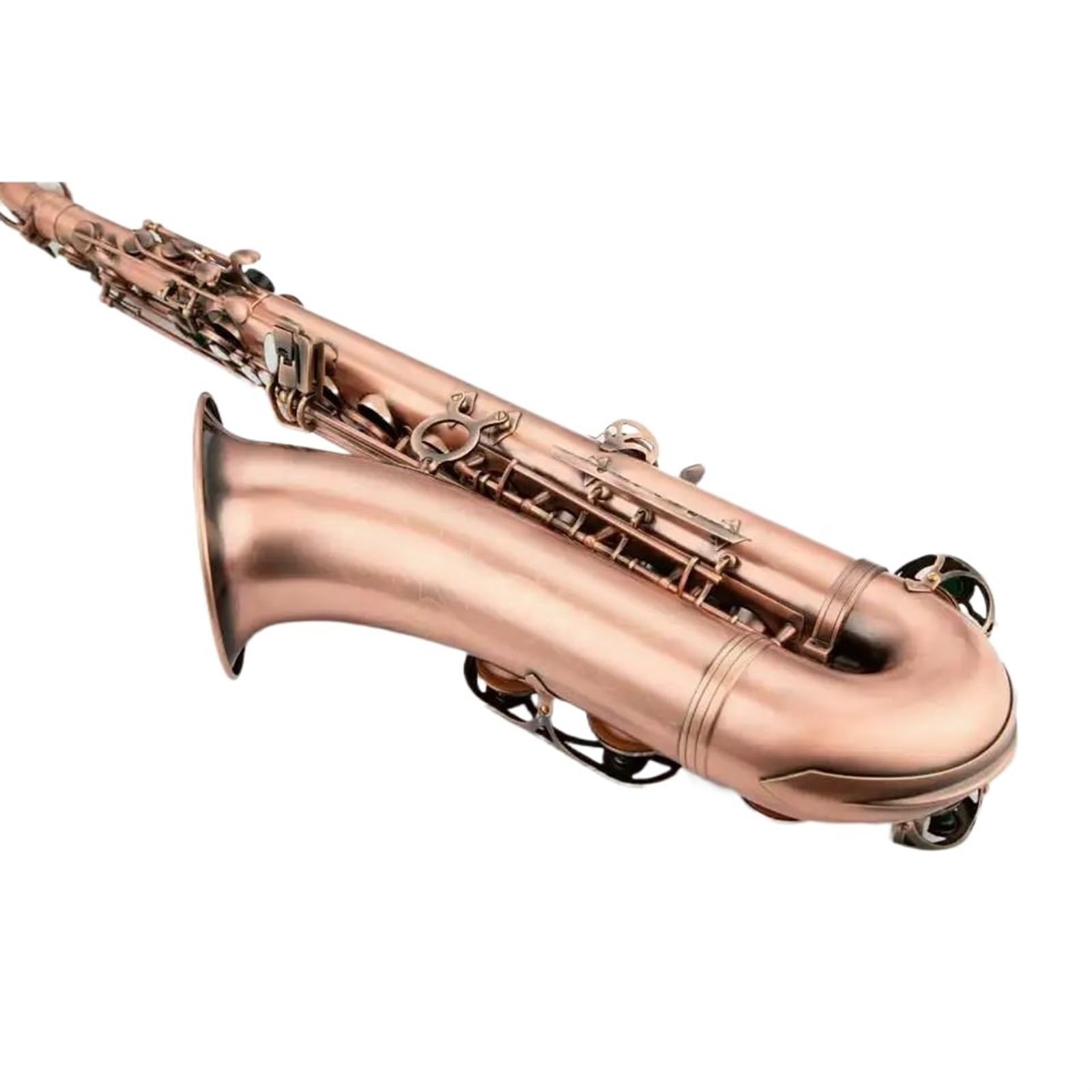 Saxofón Saxofón Tenor Antiguo Instrumento Musical De Simulación Profesional Tocando Saxofón Tenor