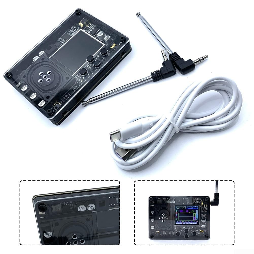 Theremin Musikinstrument, Vintage-Audio-Elektronikmodul mit Typ-C-Schnittstelle, 70 Stimmen zur Auswahl, Antennenkalibrierungsantennen