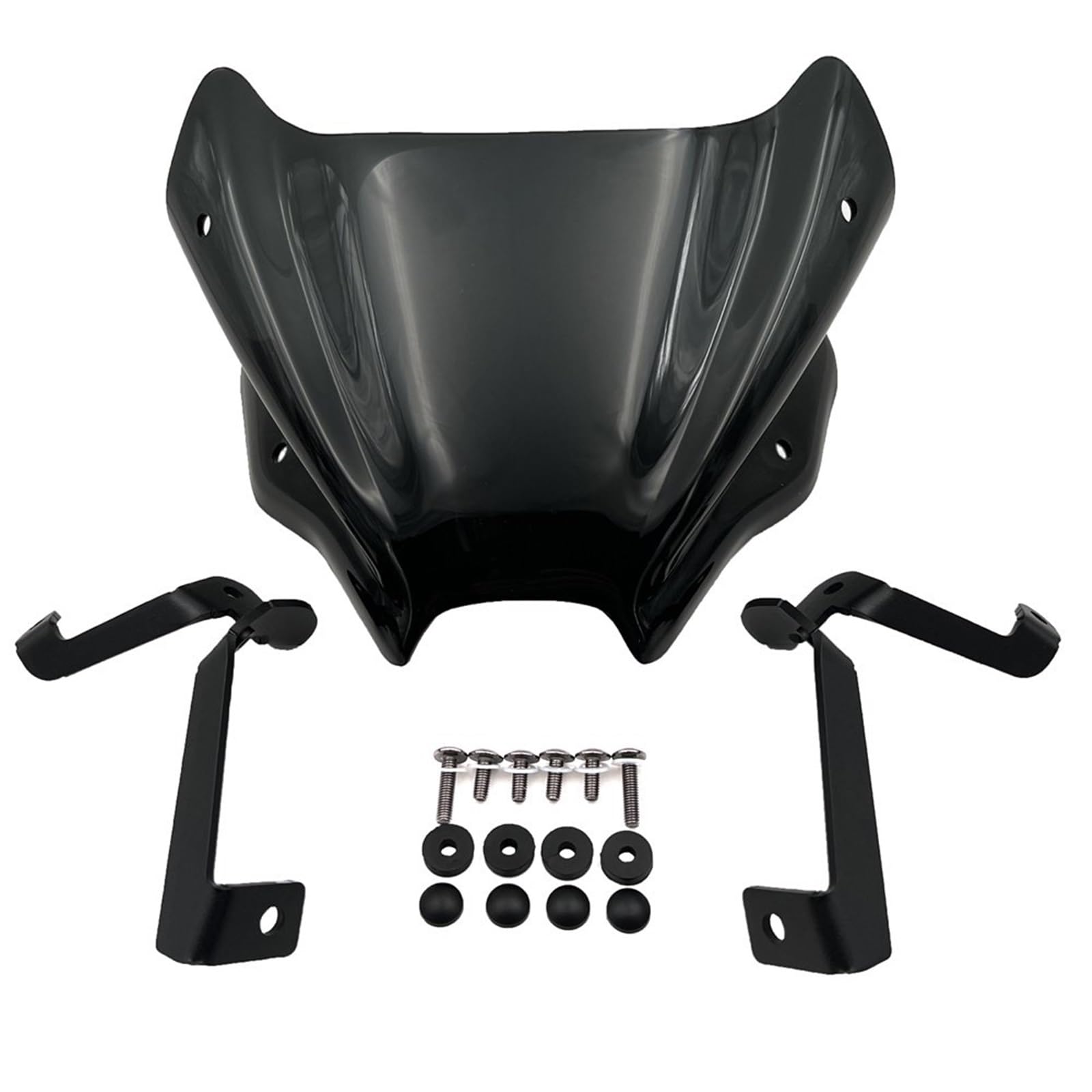 Deflector de Parabrisas para Suzuki para GSX-8S para GSX8S 2023 2024 Accesorios de Motocicleta Sports Touring Visera Deflector de Parabrisas Deflector cupula Moto(Black)