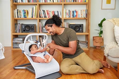 Miniatura 3 de Ergobaby Evolve Bouncer - Accesorio de barra de juguete para juegos de bebés y niños pequeños, compatible con Ergobaby Evolve Baby Bouncer, diseño