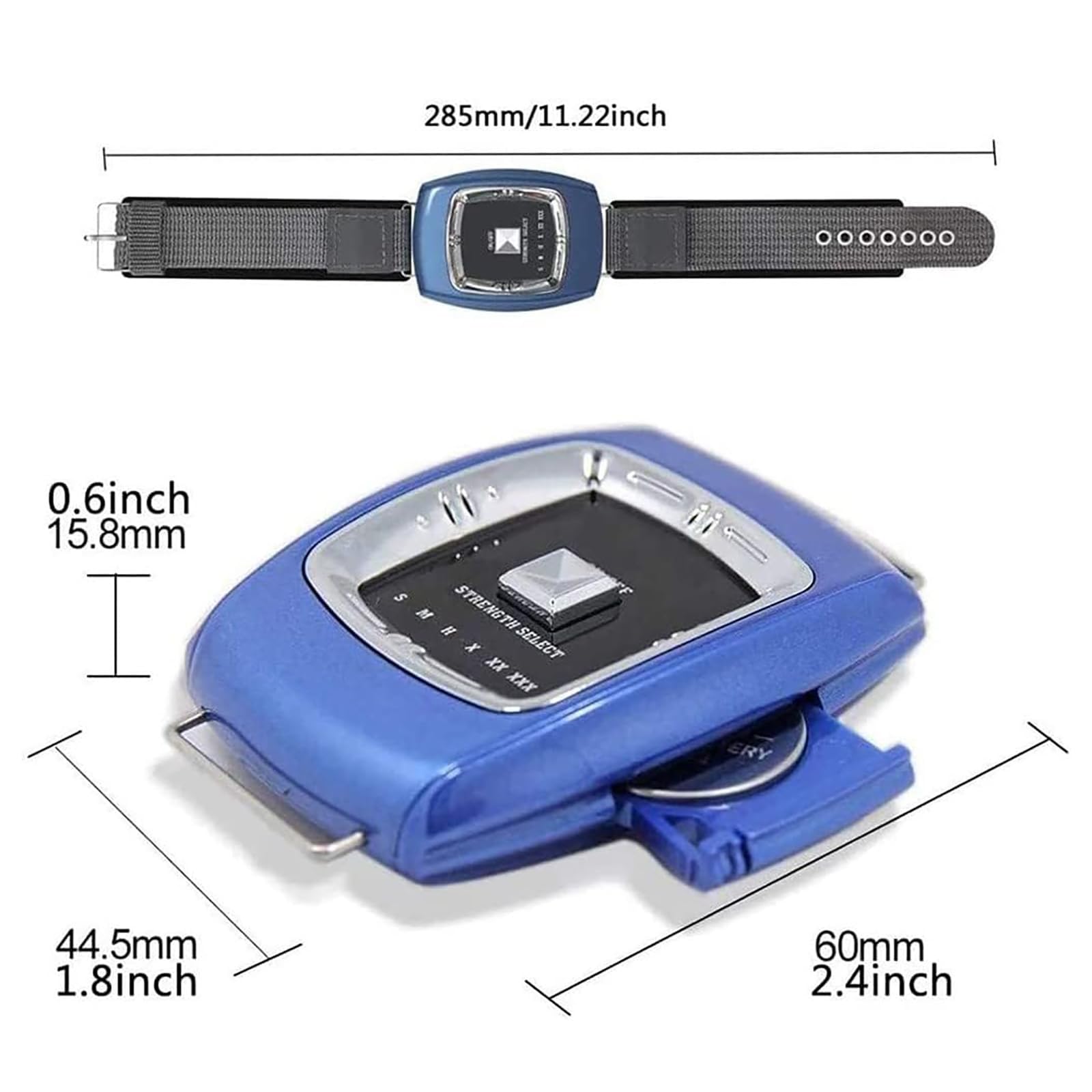 GZPKJ Pulsera Inteligente Antirronquidos, Dispositivo Antirronquidos Eléctrico, Pulsera Antirronquidos con 3 Modos, Pulsera Ajustable, para Oficina, Coches, Trenes, Mujeres Y Hombres.