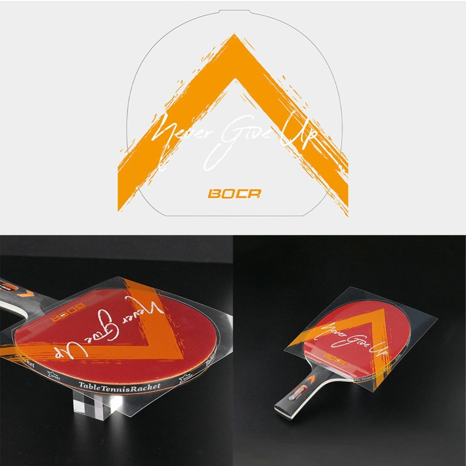 Protectores autoadhesivos de goma para tenis de mesa - 2 unidades