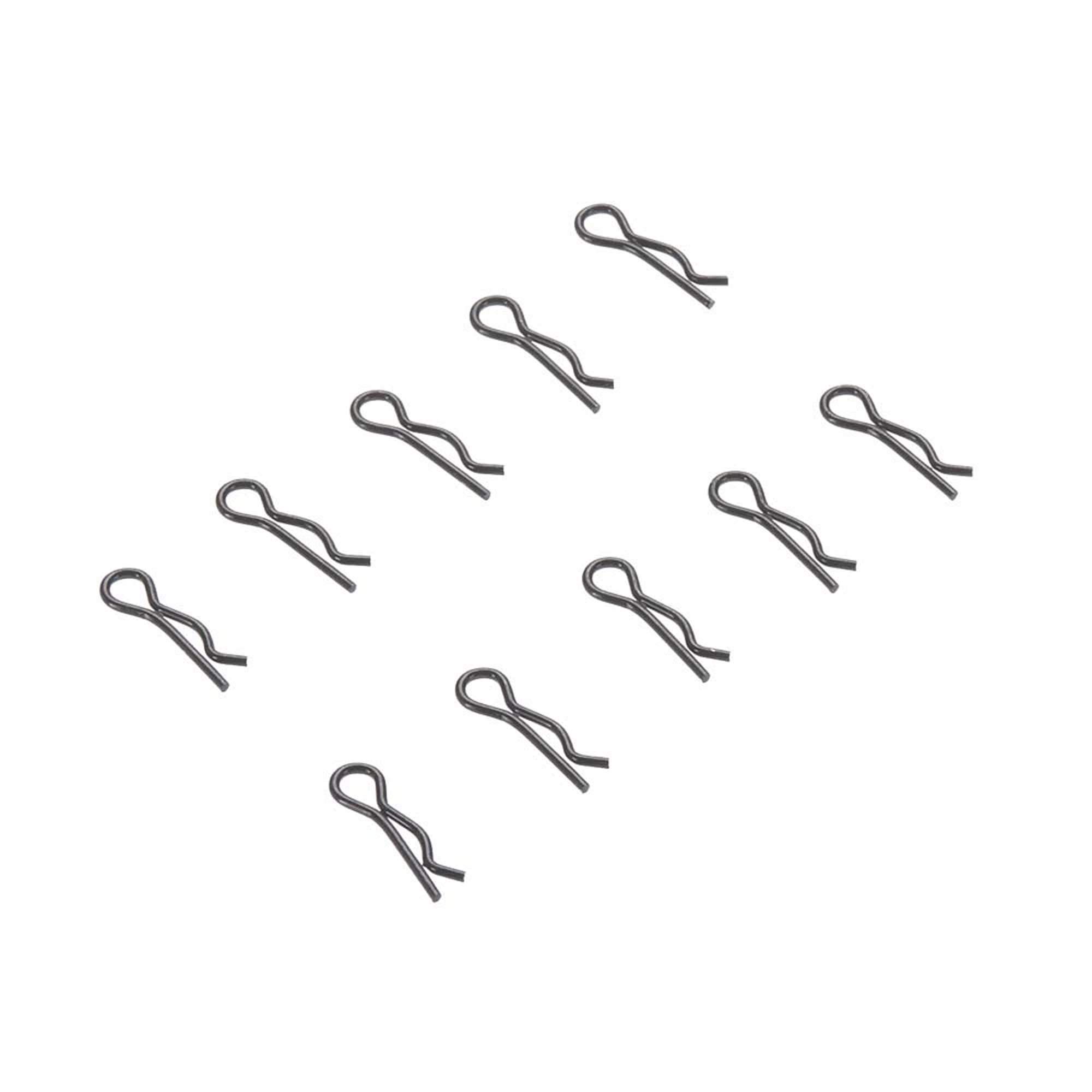 Axial 3mm Body Clip Black (10), AXIC3374