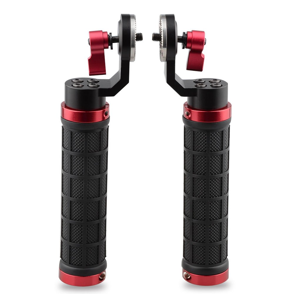 CAMVATE Uchwyt gumowy Rosette Style (1 para, gwint M6, 31,8 mm)