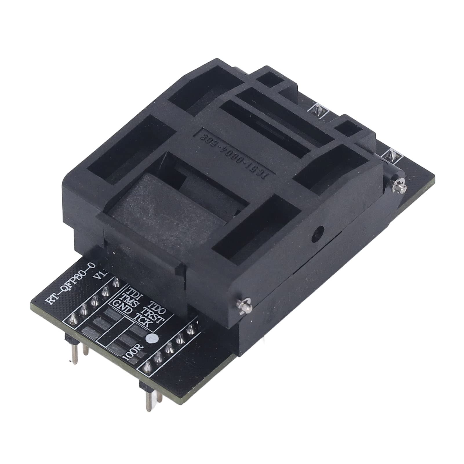 Adattatore Programmatore RT809H Presa QFP80 Ad Alta velocità per Programmazione EMMC Applicabile per Materiale PEI di Manutenzione Generale