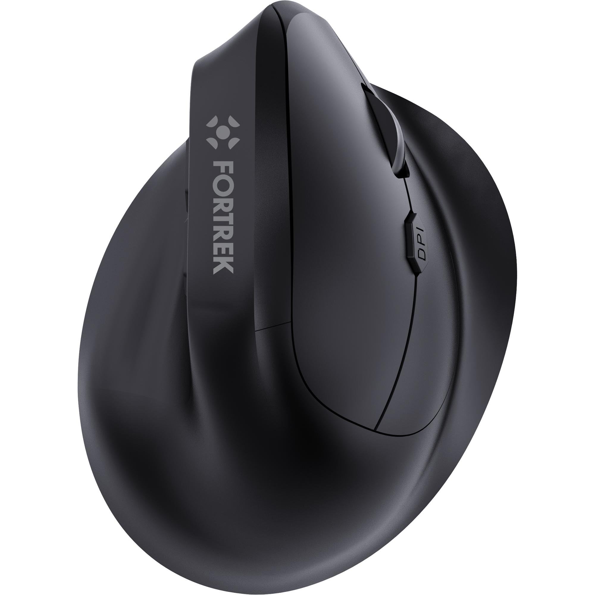 Mouse Vertical Sem Fio Ergonômico MERG15 Preto Fortrek