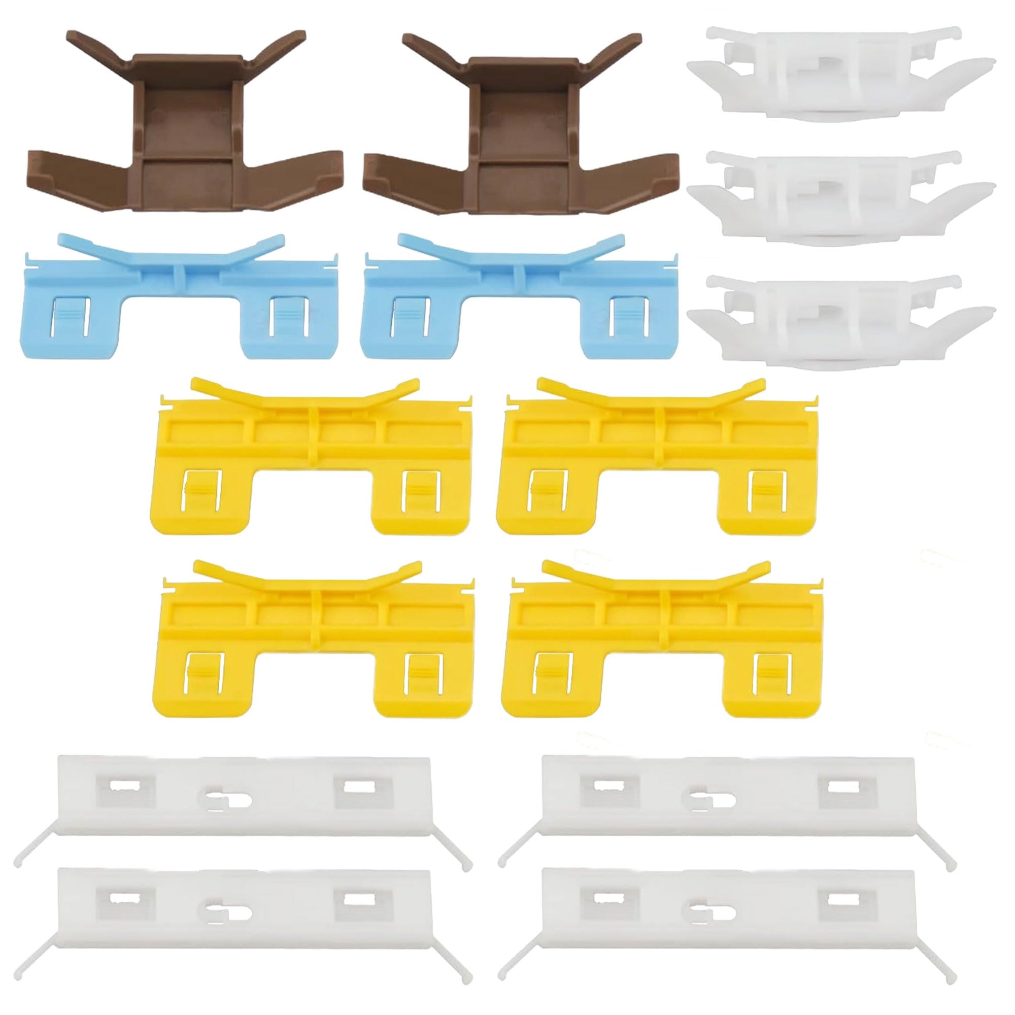 Photo 1 of 15PCS Windshield Roof Molding Clip Set – Compatible with Honda Civic 2007-2011, Accord, Acura TL 2004-2009 – Replaces OEM 91570SJD003, 73154SNA003, 73155SNA003, 73153SNA003, 91572SDAA01