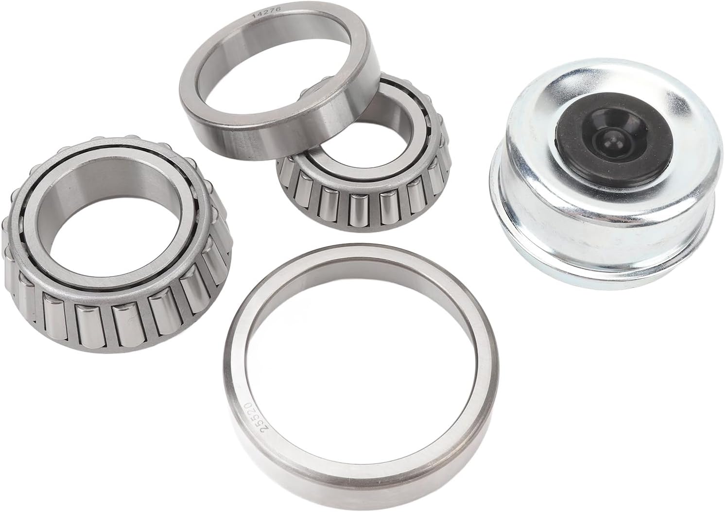Boat Trailer AXLES Bearing KIT HUB Wheel Bearing KIT for Boat Trailer Chrome Steel Versatile Application
