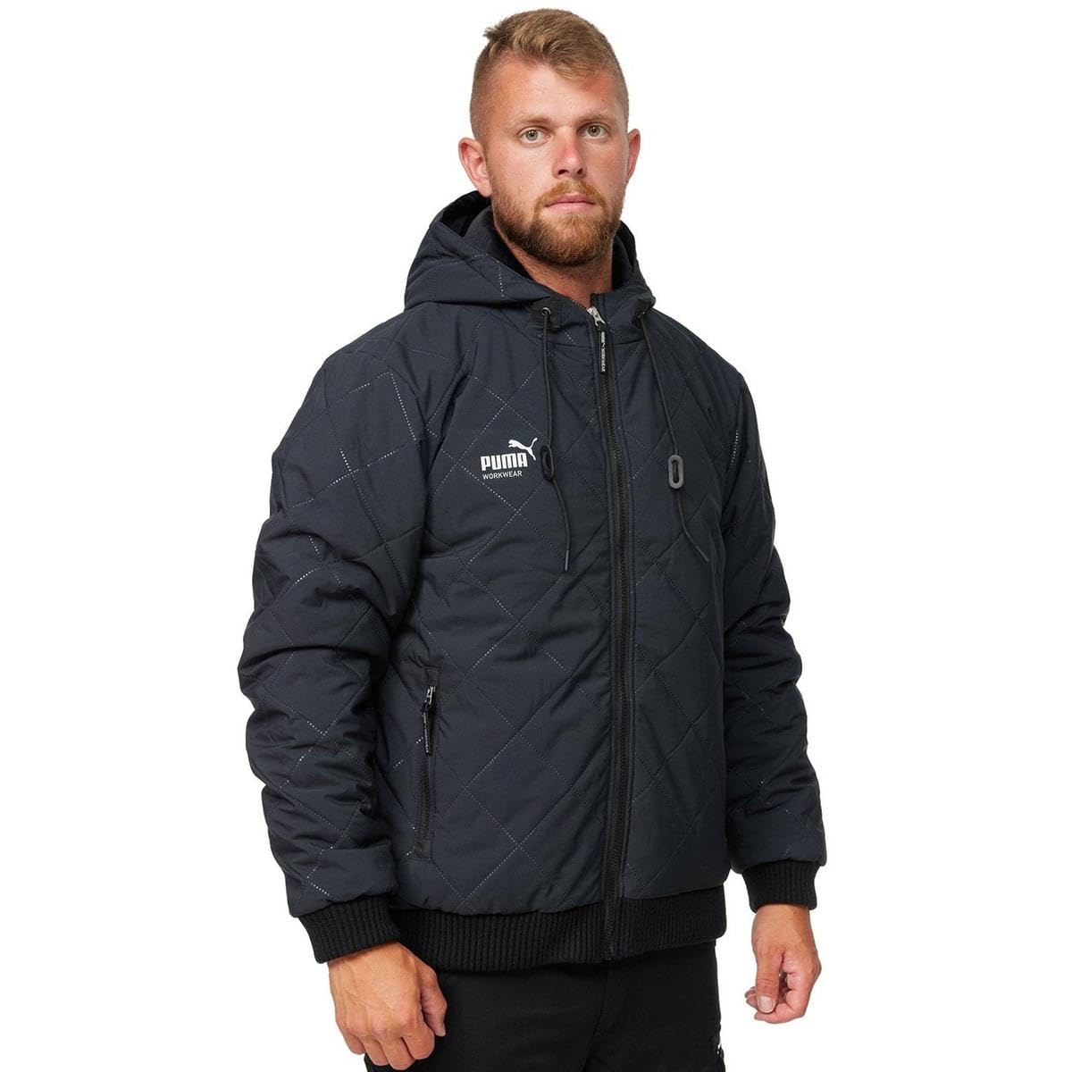 PUMA WORK WEAR Giacca da Lavoro con Cappuccio - Giacca Invernale - Isolante, Traspirante e Idrorepellente