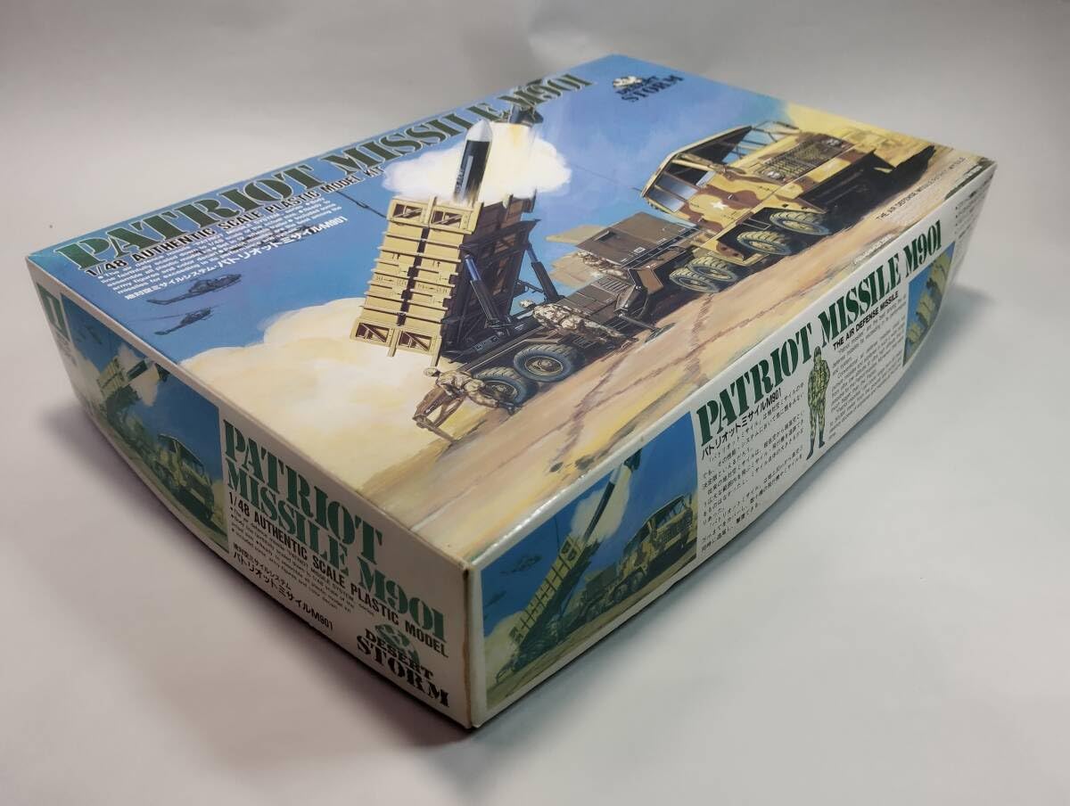 Amazon.co.jp: 1/48 地対空ミサイルシステム パトリオットミサイル