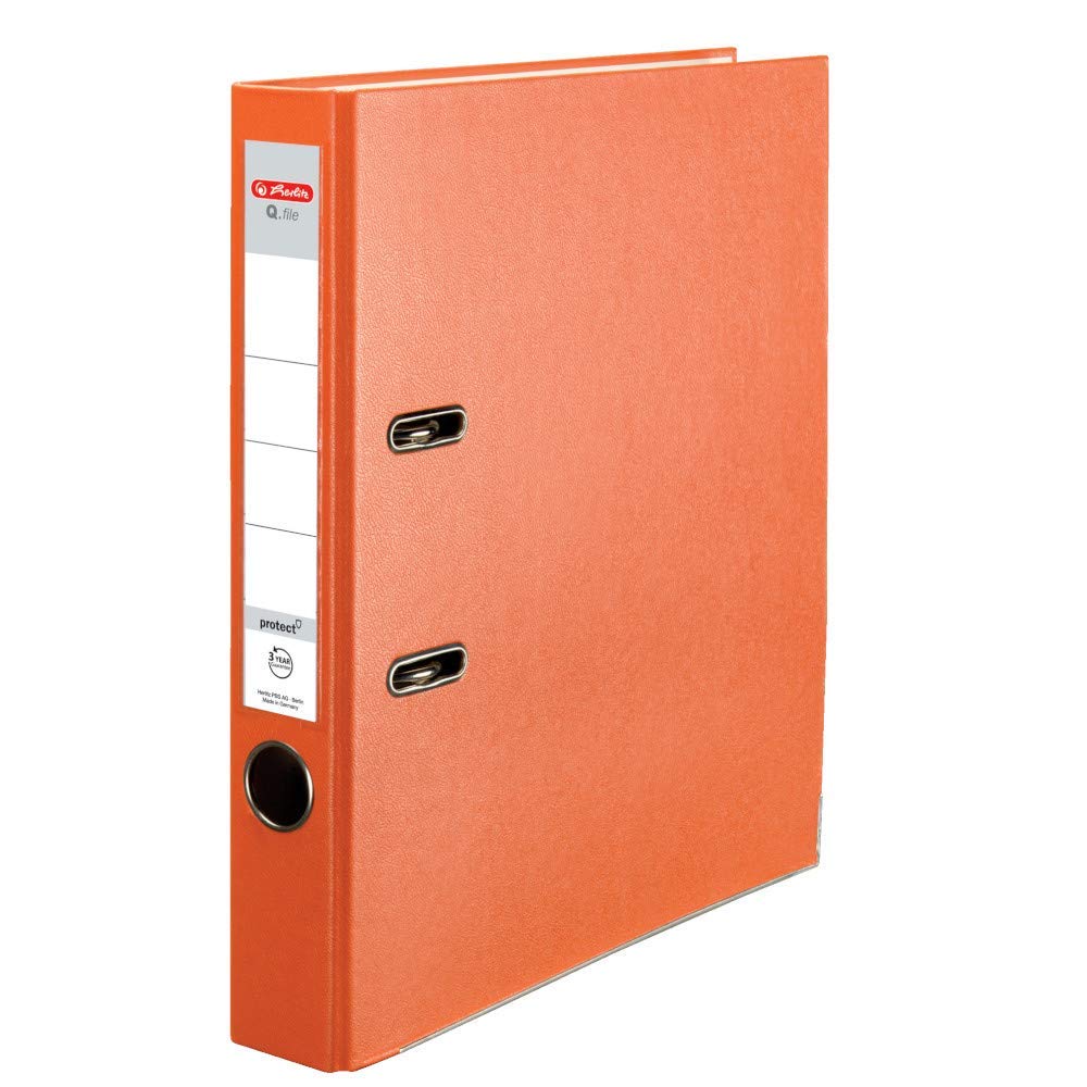 Herlitz A4 Folder 5cm Orange