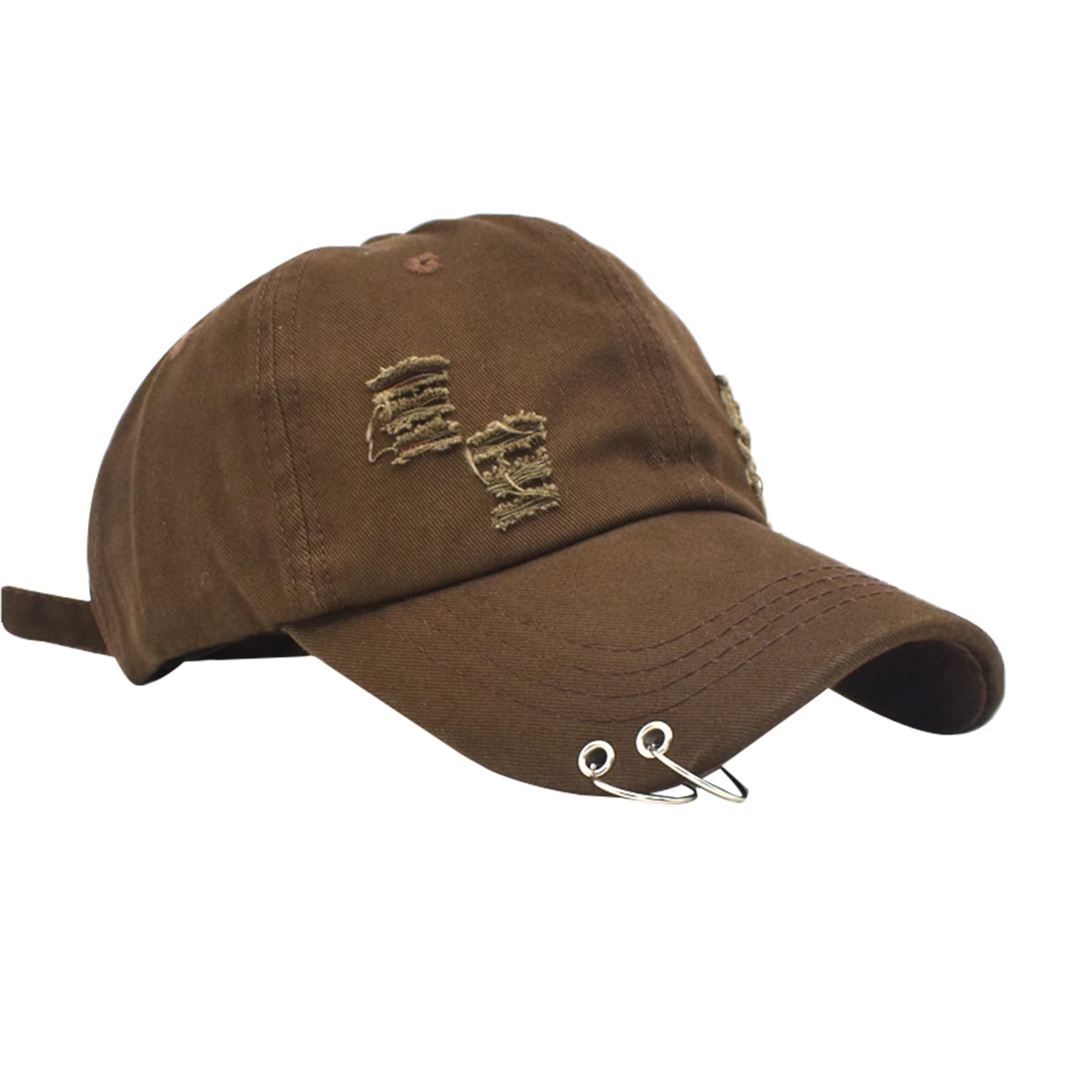 Outdoor Snapback Casual Iron Ring Baseball Caps Cotton Street Hip Hop Hat