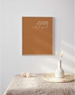 Do what you love and do a lot of it - Motivational art, Modern Digital Print, Minimal Print, Love Quote Minimalist, Office art