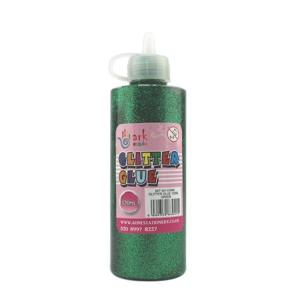 arkCRAFT 2 x Ark's Sparkling Glitter Glue-120ml (Ice blue)