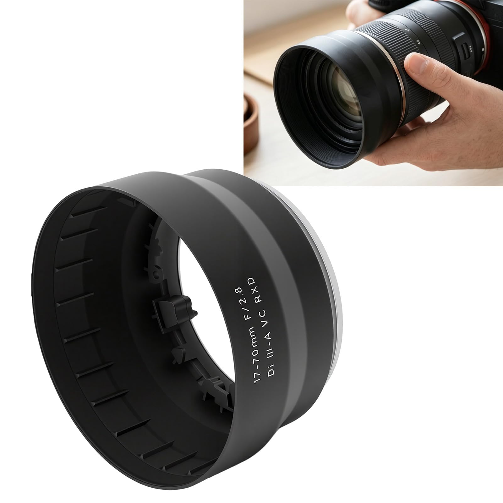Dpofirs Soczewka Mocująca Cylinder do 17-70mm F2.8