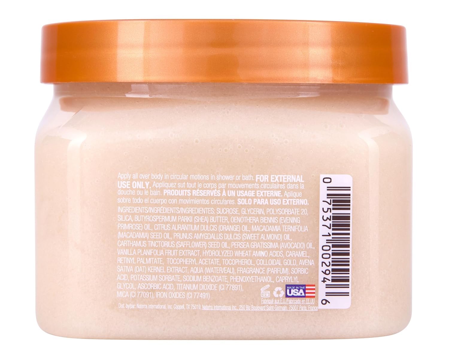 Tree Hut Scrub corpo esfoliante e idratante allo zucchero di karitè vaniglia, 510 g