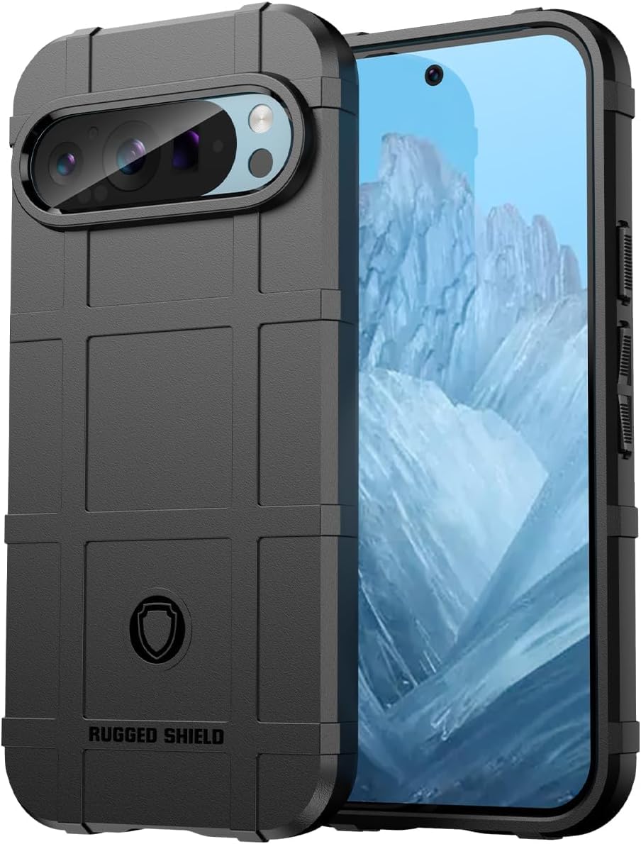 EGOTUDE for Google Pixel 9 &Pixel 9 Pro Case | Rugged Shockproof Silicone Anti Scratch Back Cover (B0DH8D7G49) Amazon Price History, Amazon Price Tracker