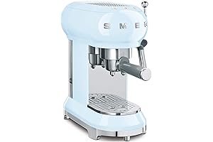 SMEG Drip Coffee Maker with Programmable Timer - 10-Cup, Black