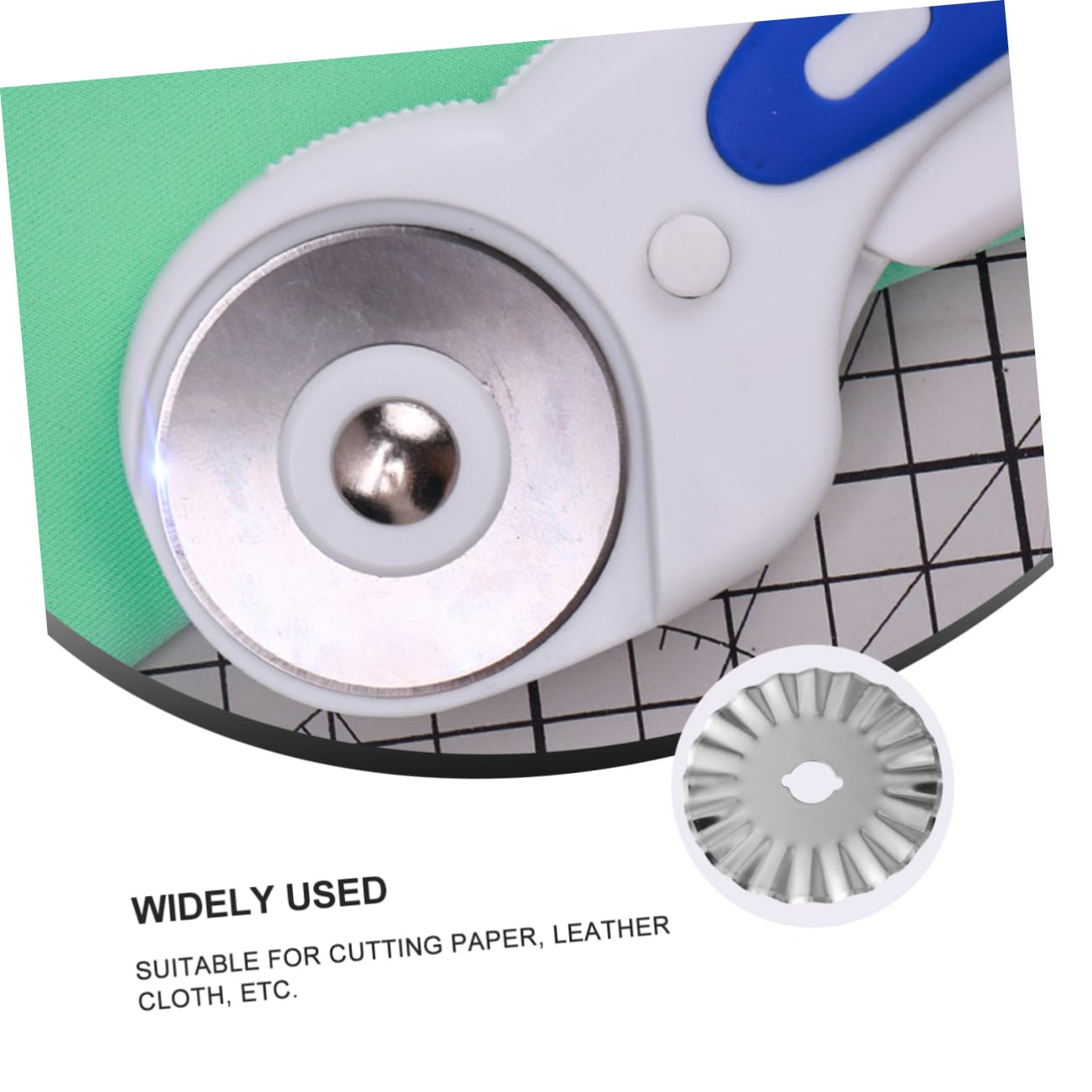 STOBOK 14pezzi Lame Ricambio Per Cutter Con Custodia Include Lame Dashed e Wavy Style Per e Creativi