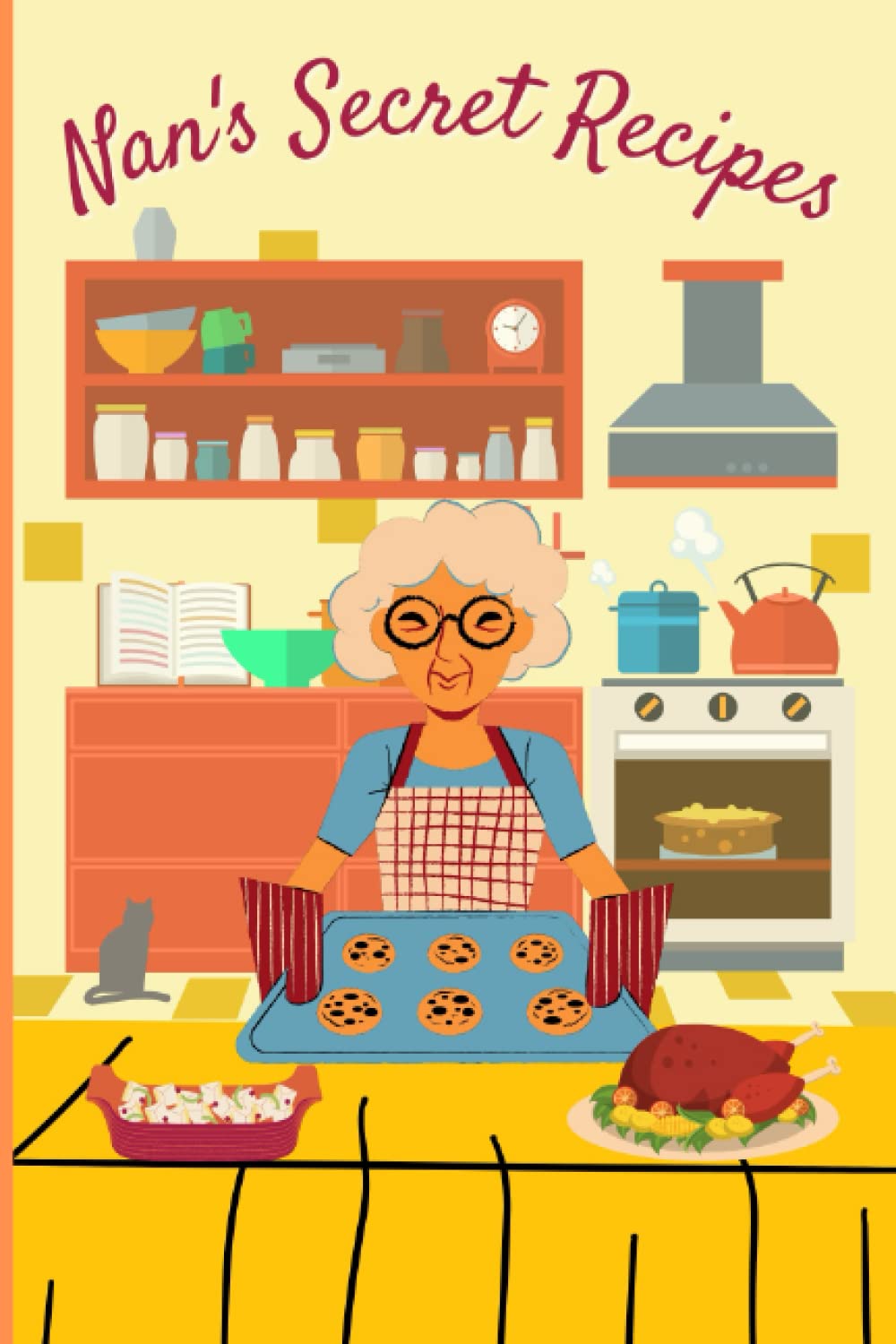 Nan's Secret Recipes: Personal Recipe Notebook for Nan (Cookbook Gift)