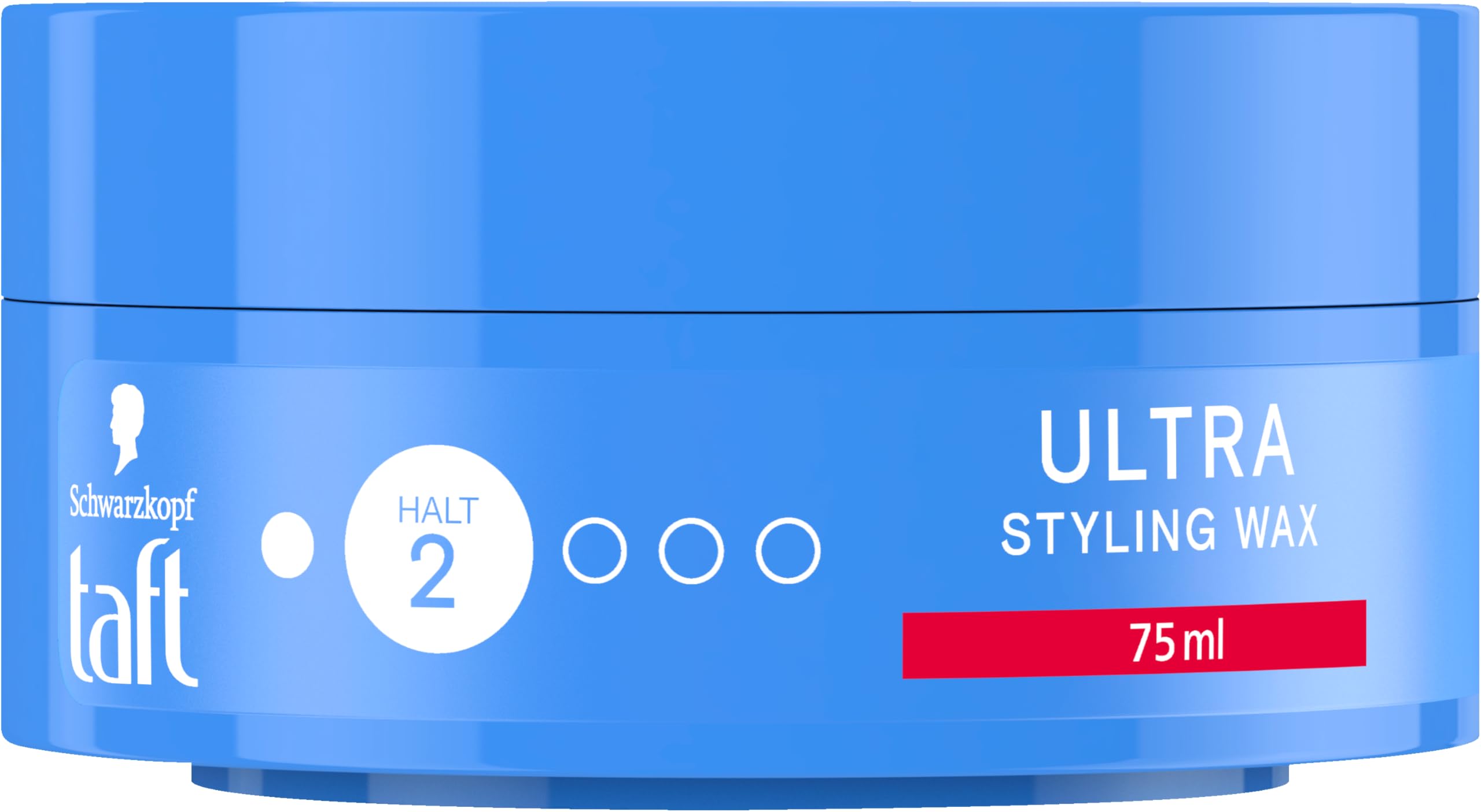 TAFT Styling Wax Ultra mit Haltegrad 2 (75 ml), verleiht bis zu 24 h Halt & Struktur, Haarwachs sorgt mit Glanz-Stufe 5 für ein glänzendes Finish