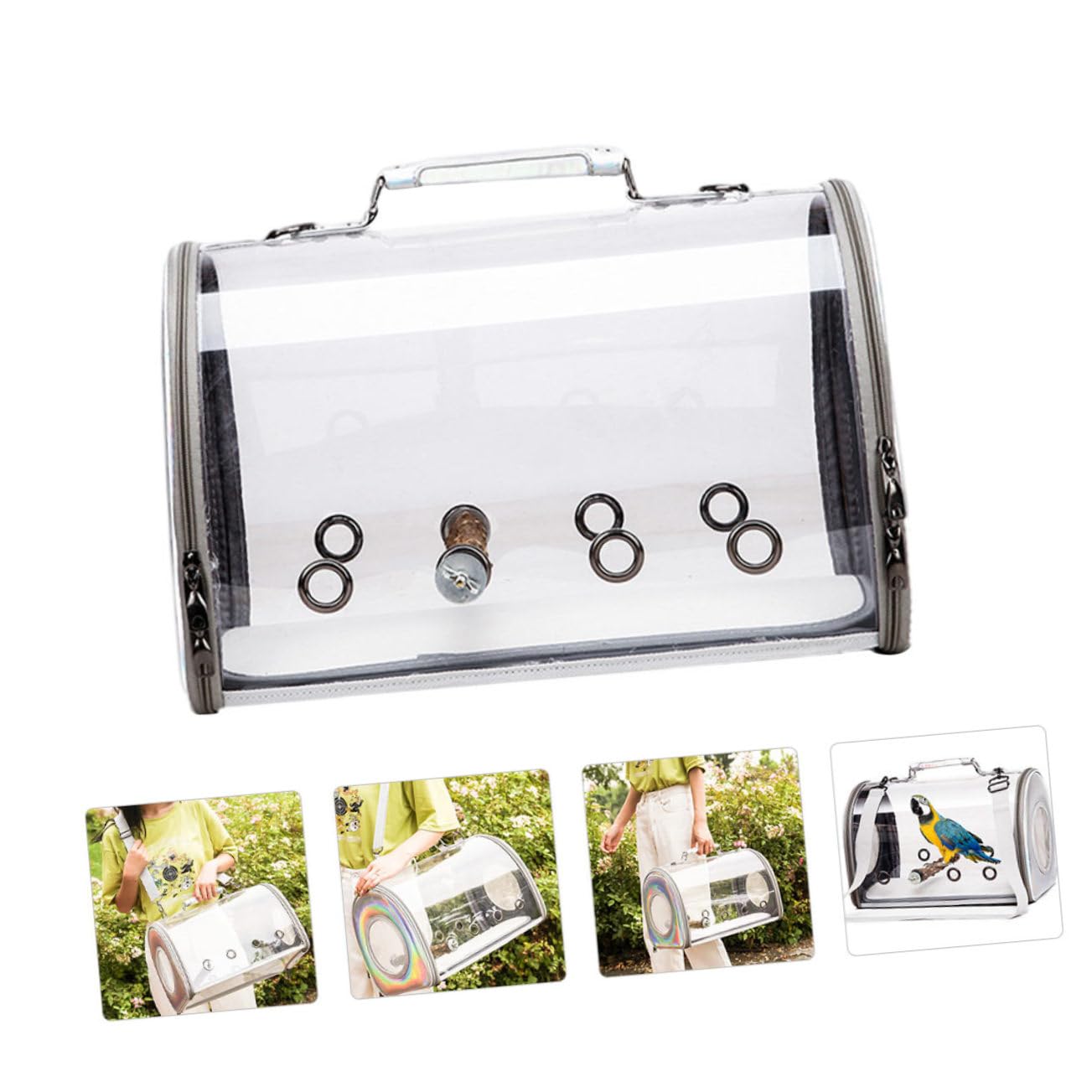 Toddmomy Guinea Pig Pouch Bird Backpack Carrier Pet Single Shoulder Bag Long-Term Use Material