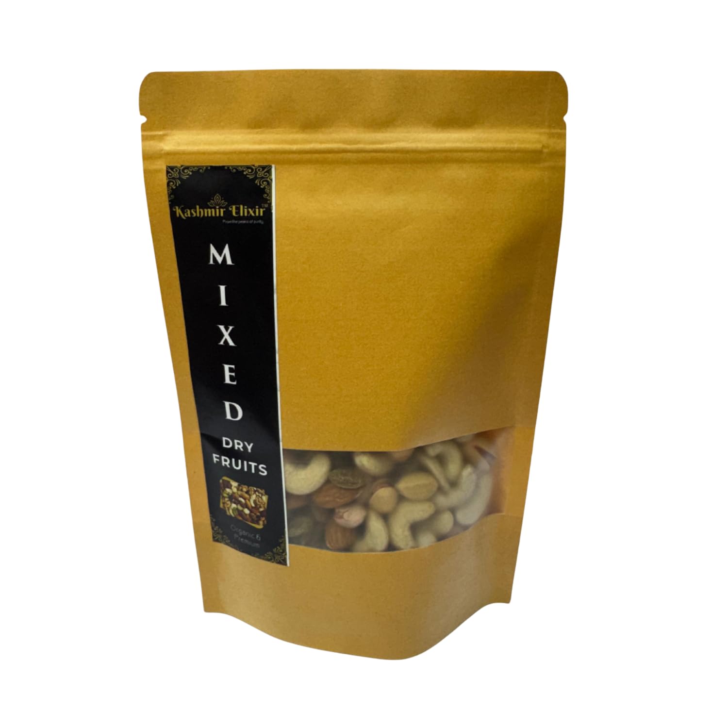 Deluxe Mixed Dry Fruits Pack | 100% Natural Almonds, Cashews, Pistachios, Walnuts | High Nutritional Value | Perfect for Daily Snacking