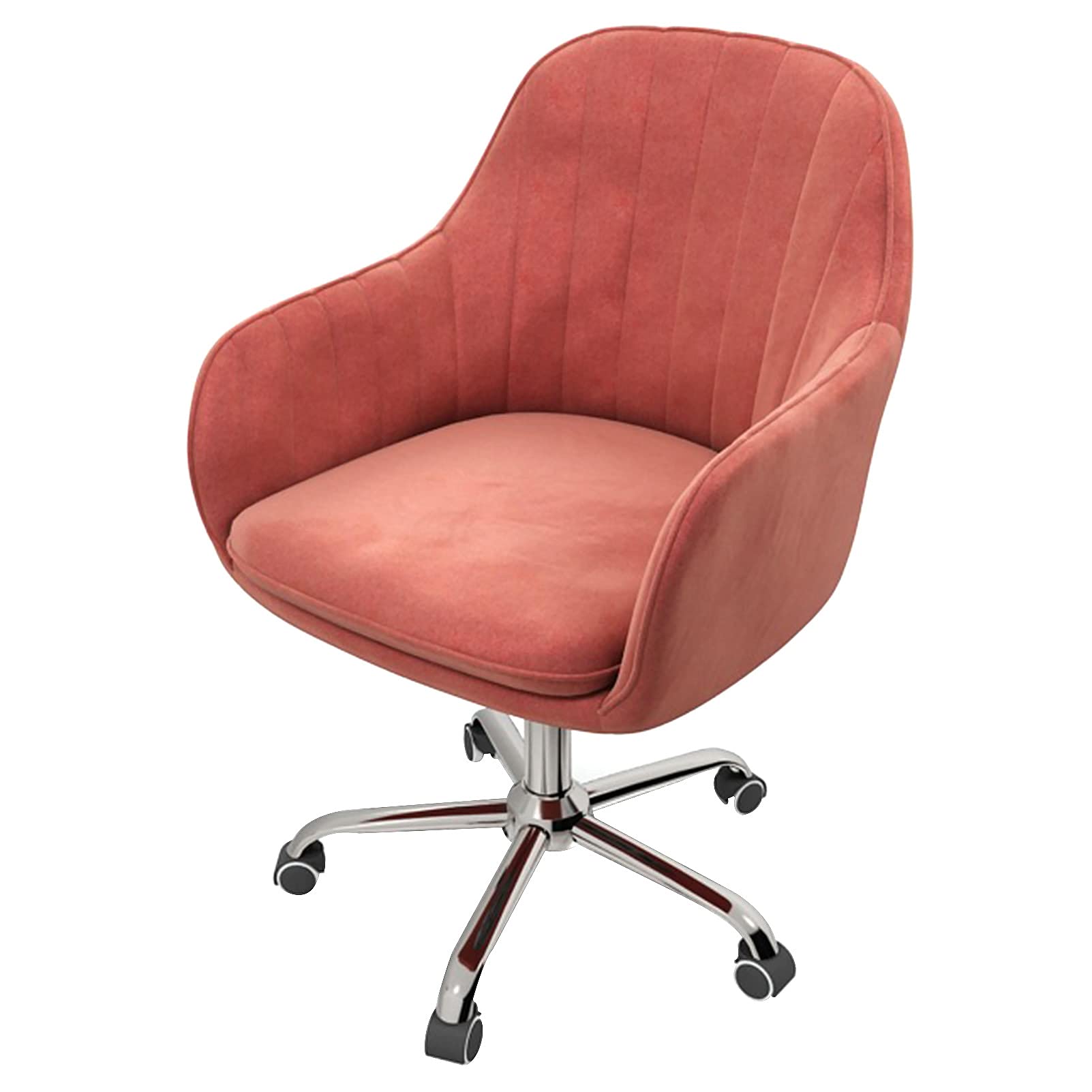 Fauteuil de bureau ergonomique rembourré avec roues en PU anti-rayures