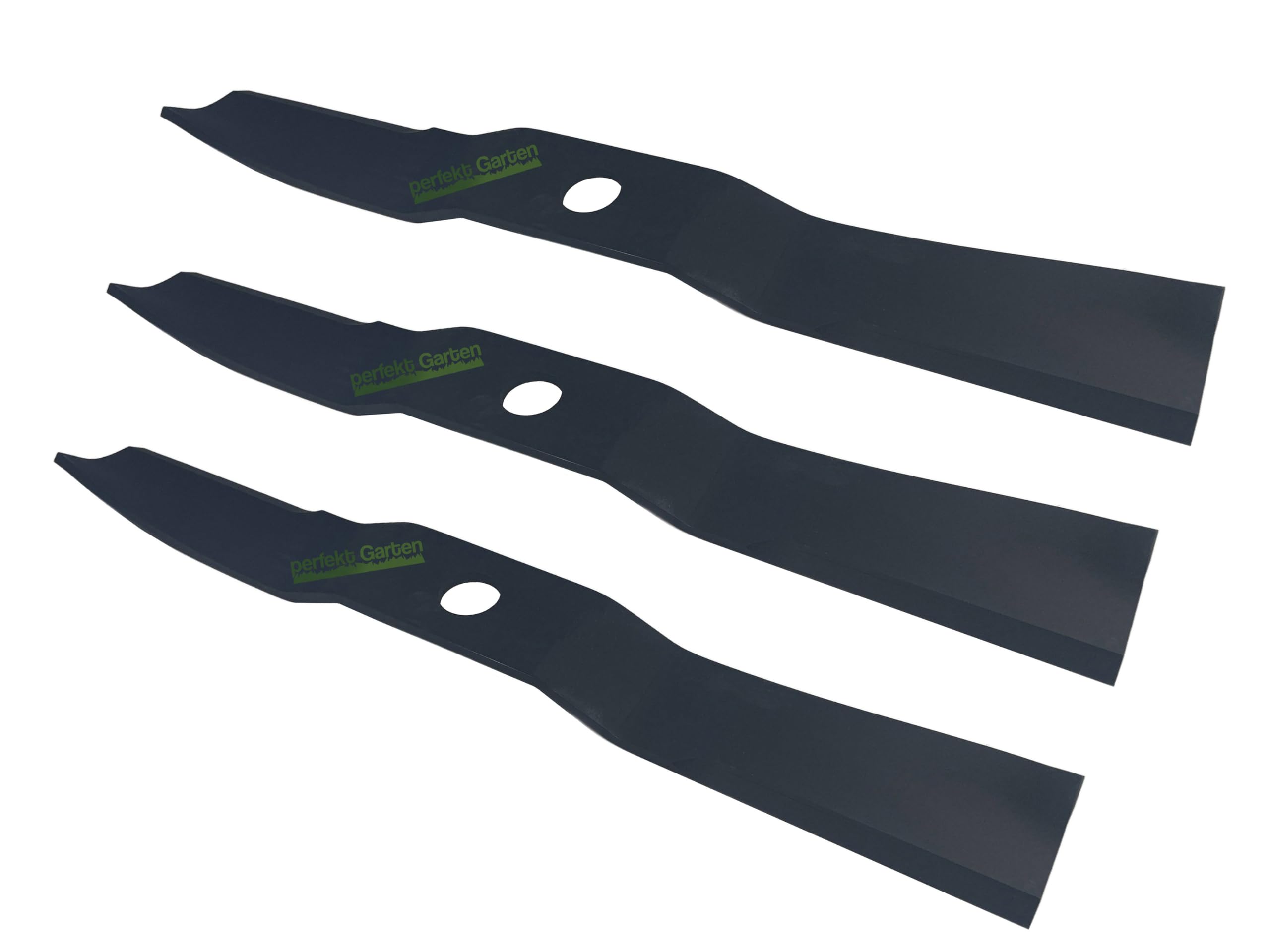 perfektGarten 3 cuchillas para cortacésped de 52 cm compatibles con Kubota F 3090 3680 3890 FZ 2100 2400 STV 32 36 40 K5647-34340