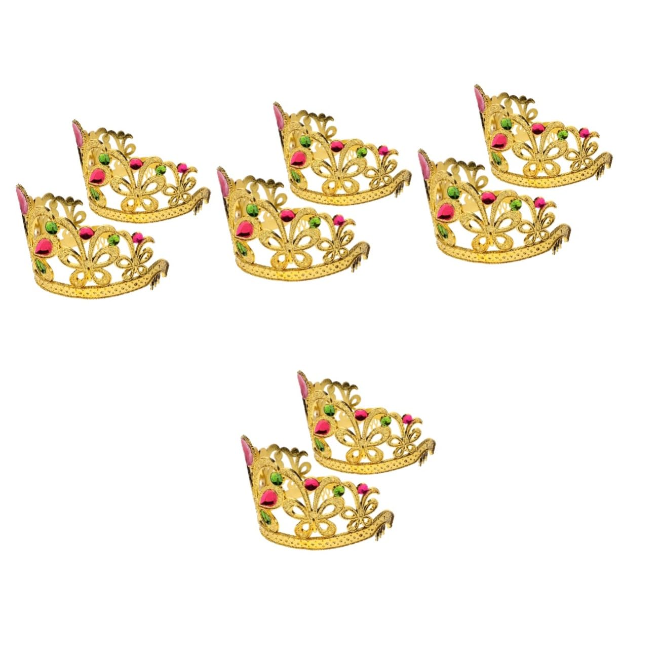 Abaodam Prince Crown Birthday Tiara Crowns King Crown Headband Crowns for Birthday Party Tiara Girl Crowns for Crowns for Men Party Crowns Queen Crown Crown Resin